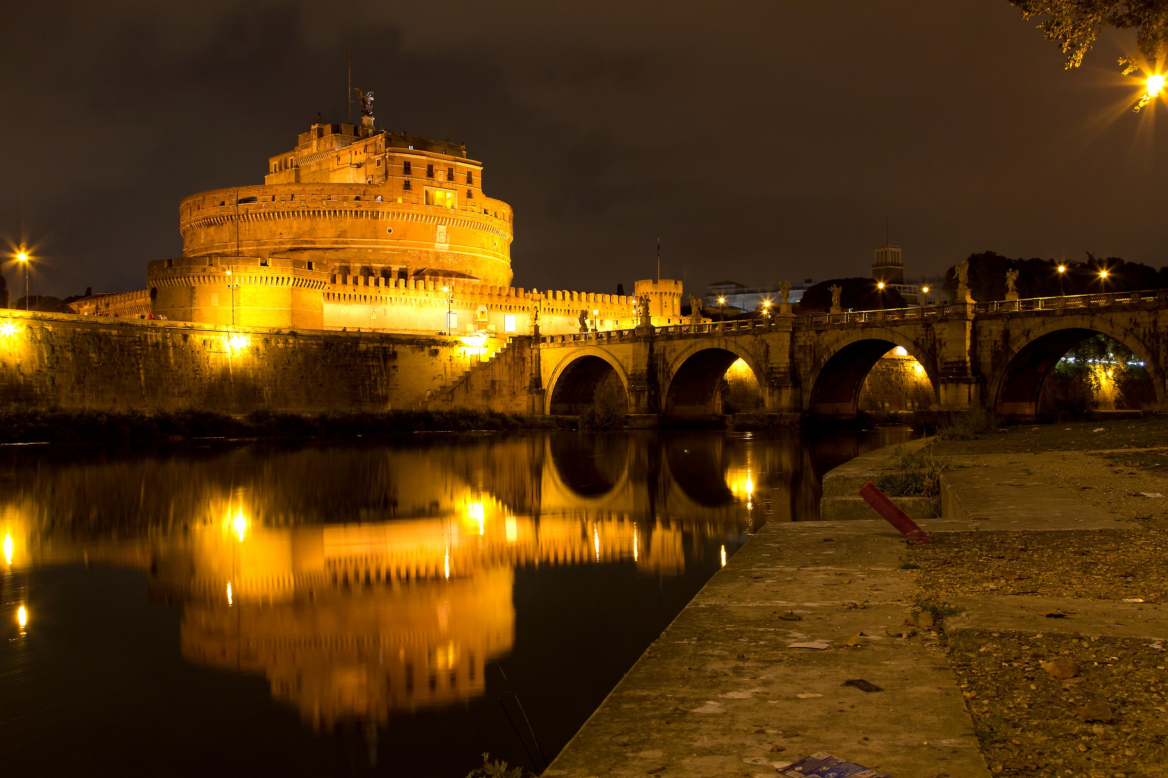 Bridge and Castel St. Angelo