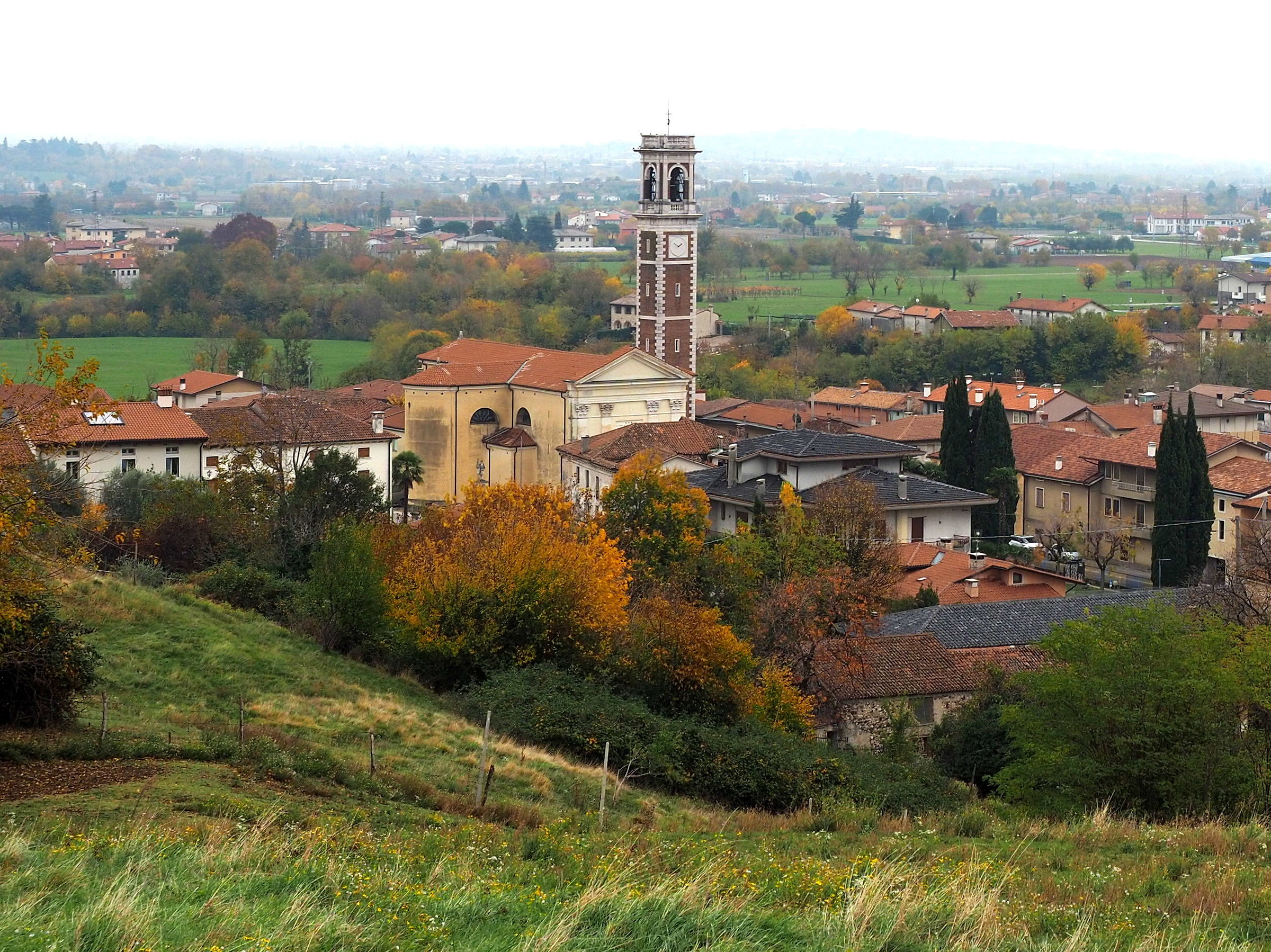 Centrale di Zugliano, panorama
