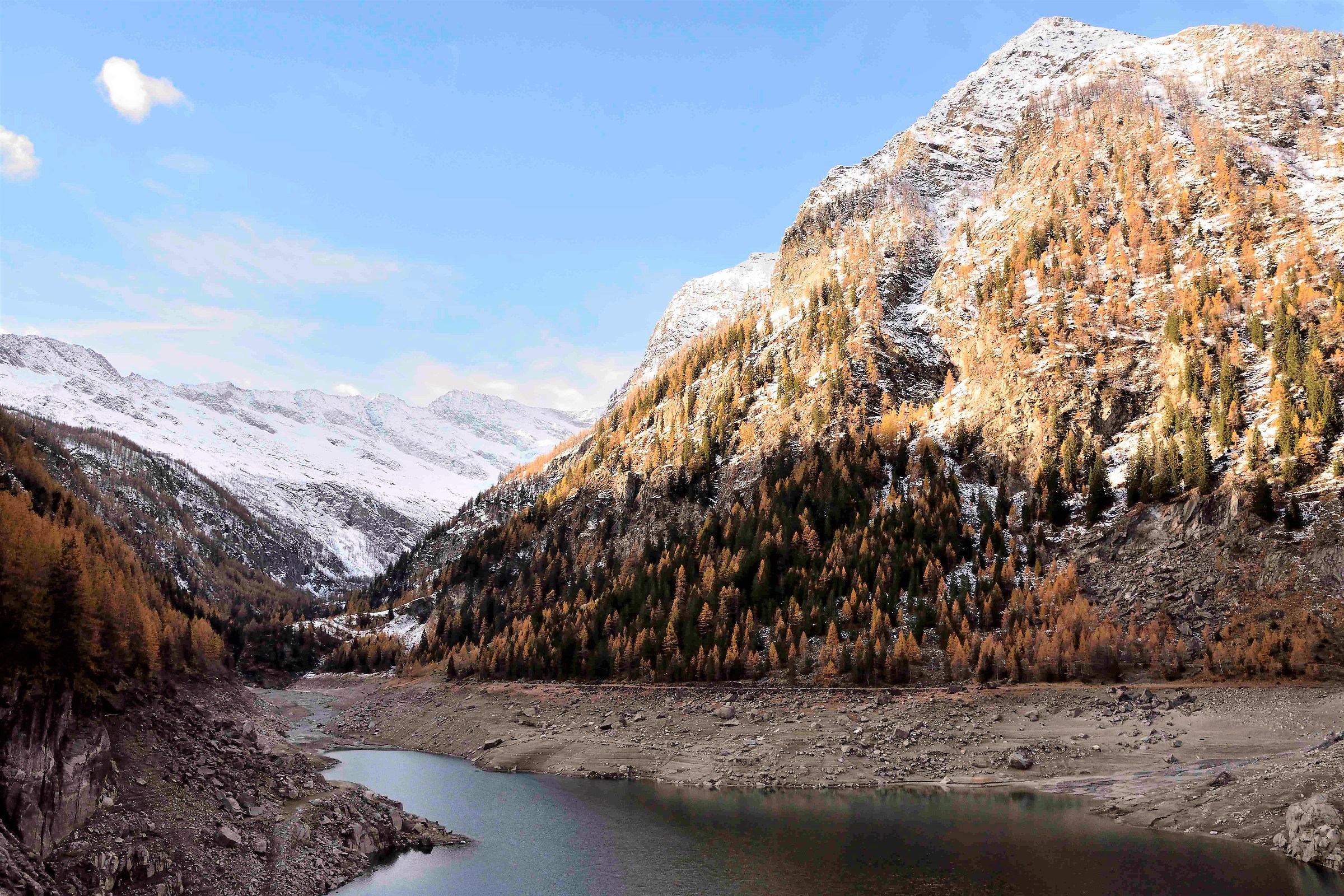 from the now miserable Lago Campliccioli