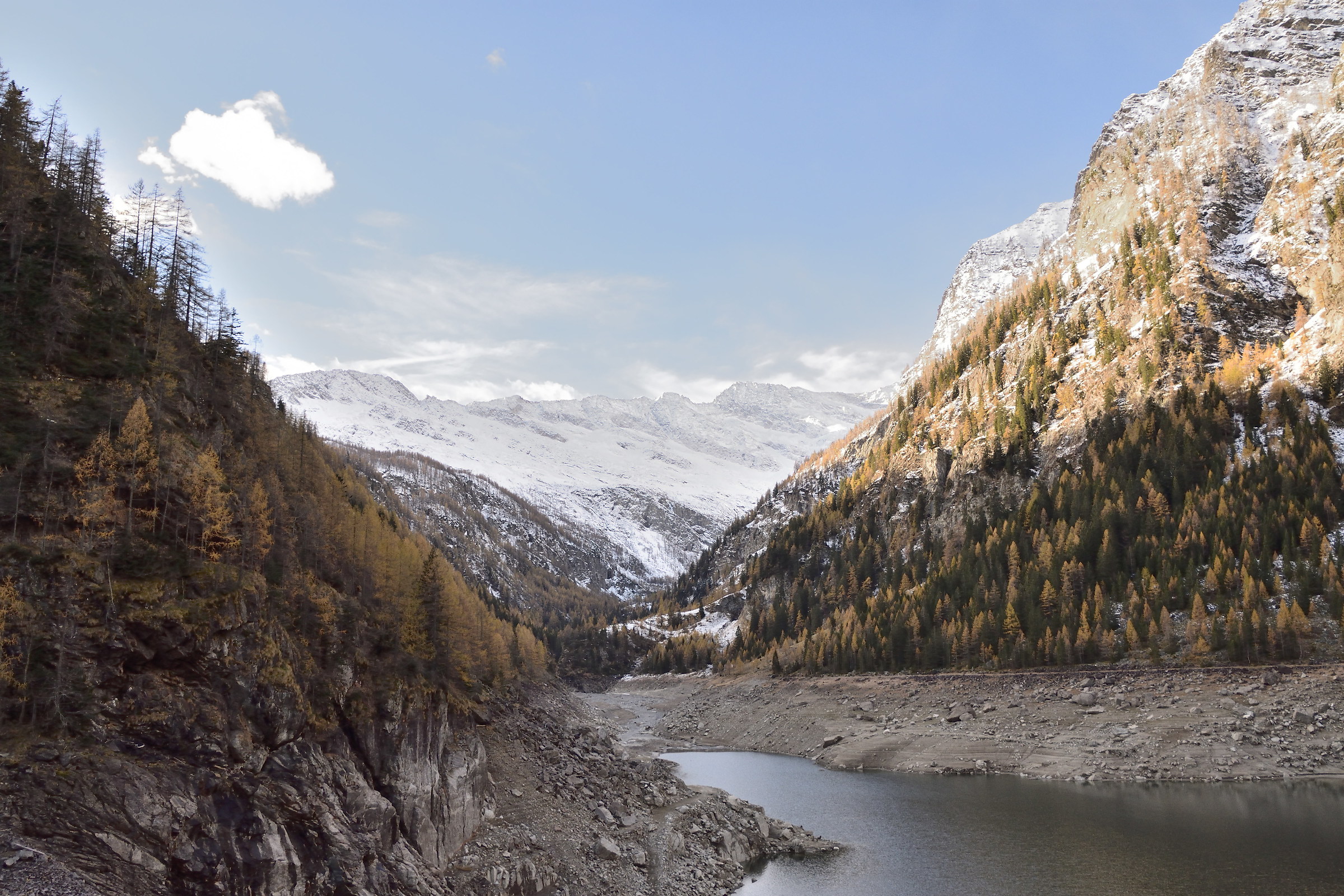 from the now miserable Lago Campliccioli