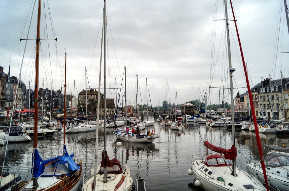 Departing from Honfleur