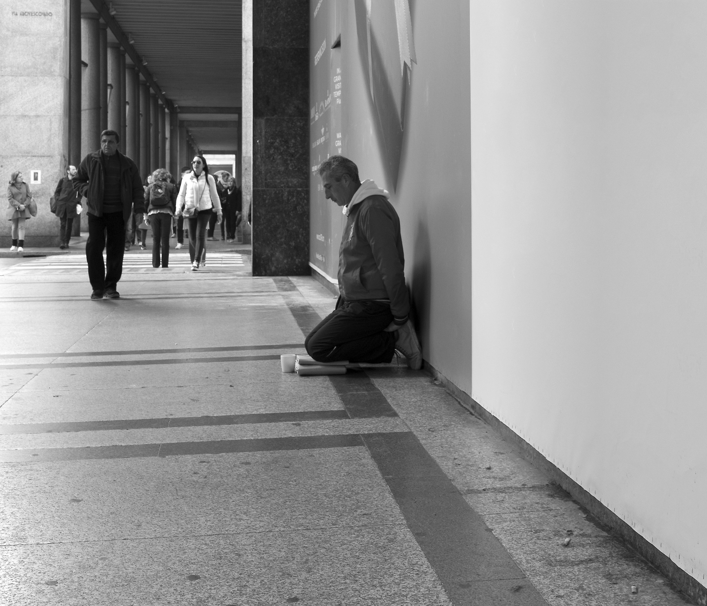 discomfort and poverty