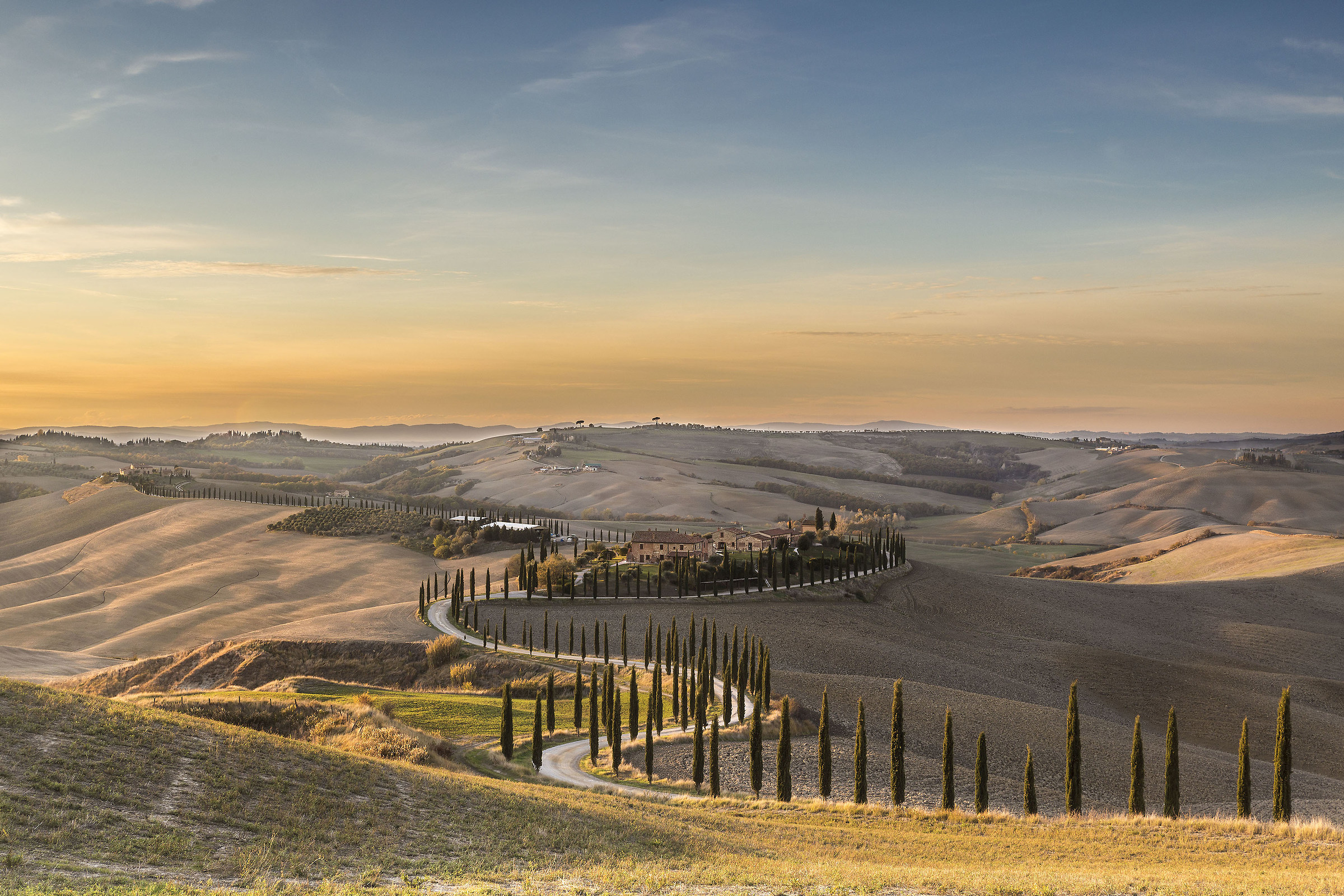 Tramonto autunnale al Baccoleno