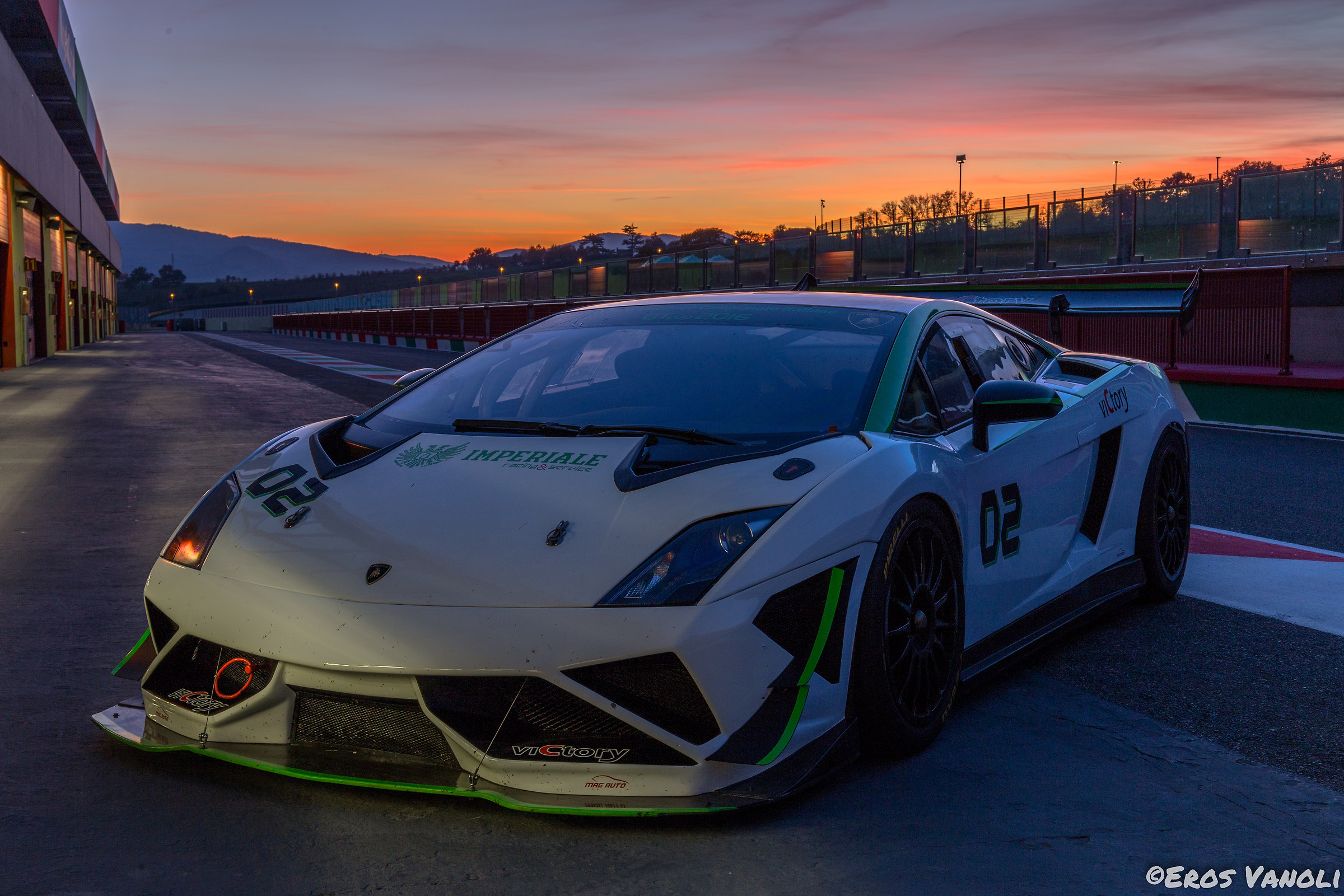 Sunset at Mugello