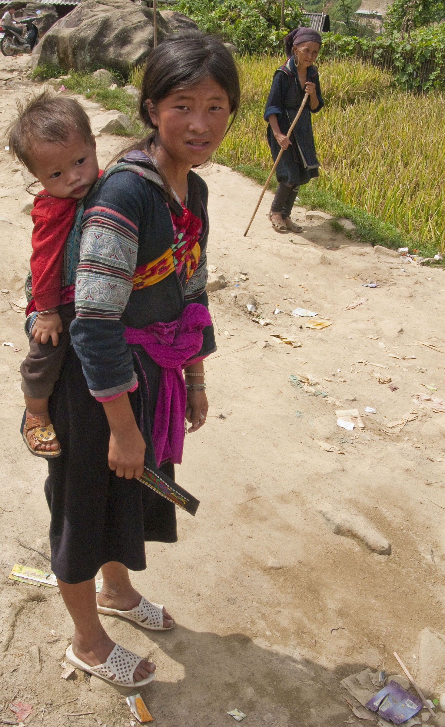 3 generazioni - Sapa Vietnam