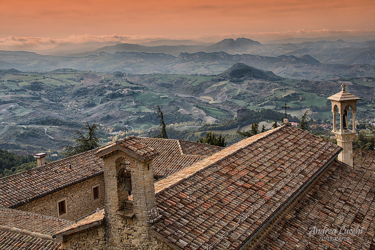 glimpse of St. Mary in the evening