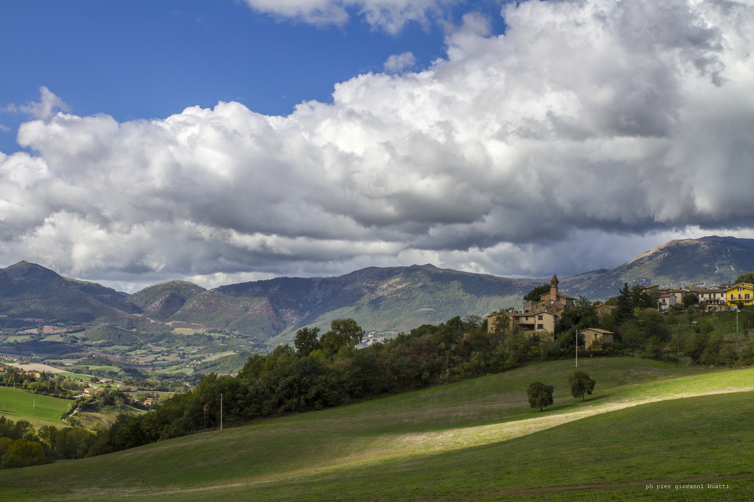 La frazione di Tuseggia nel comune di Camerino