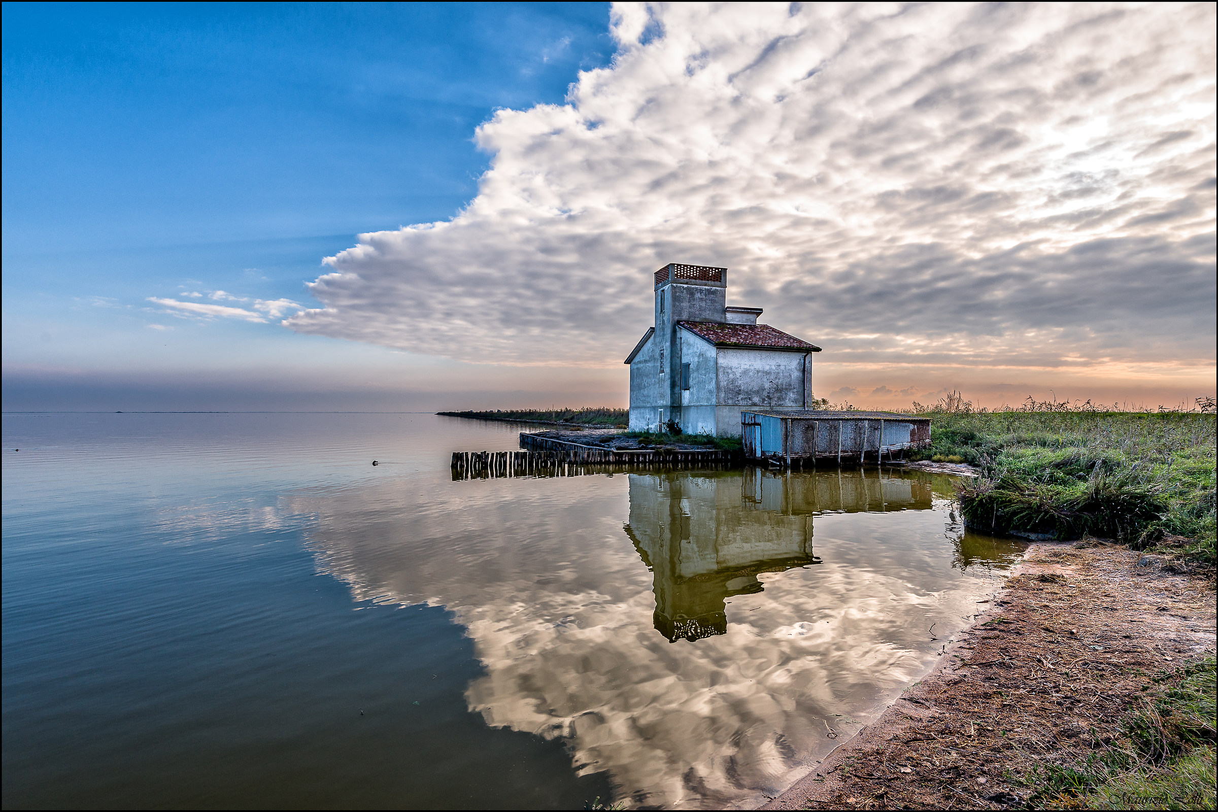 Reflection in the valley