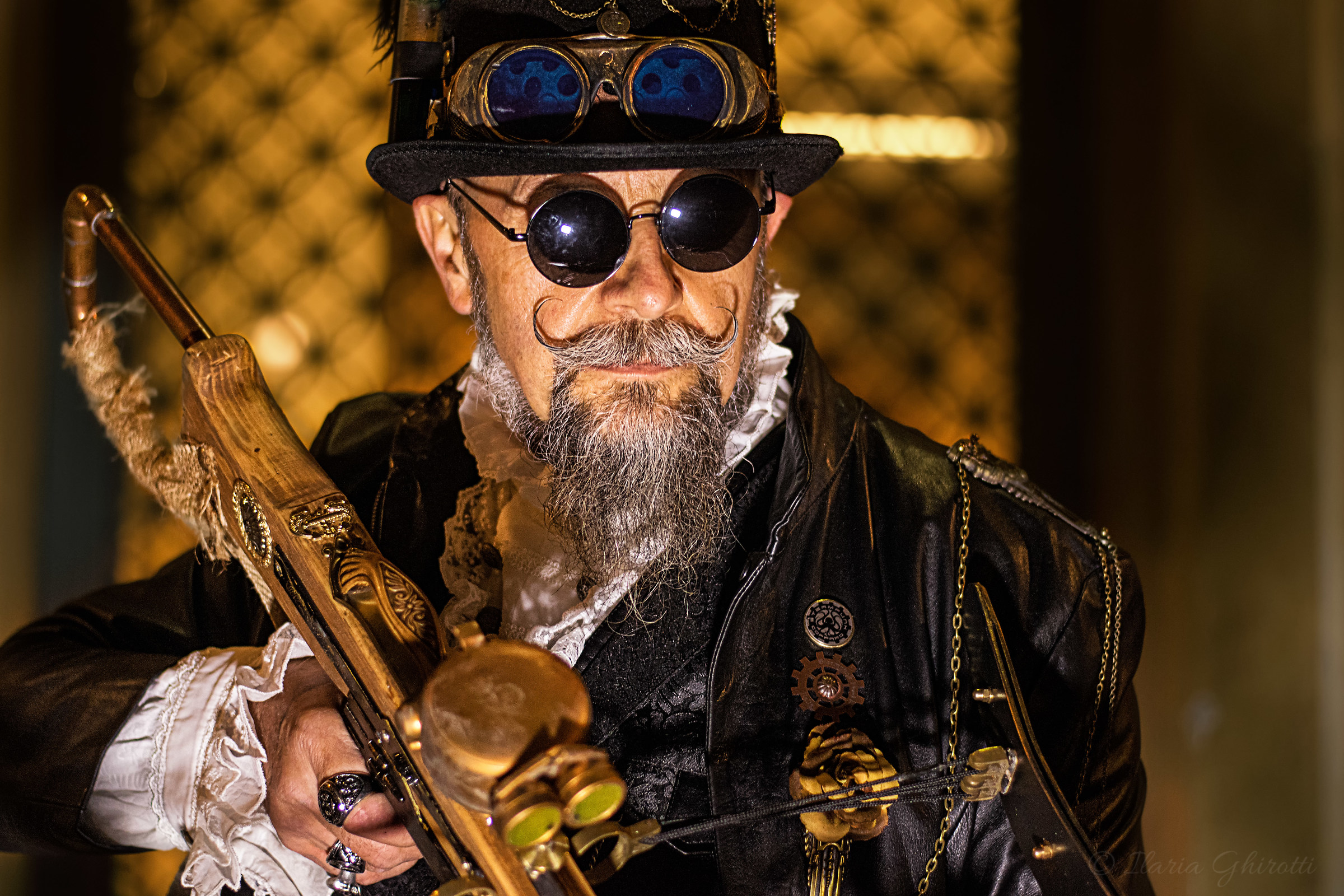 Il navigato cacciatore steampunk