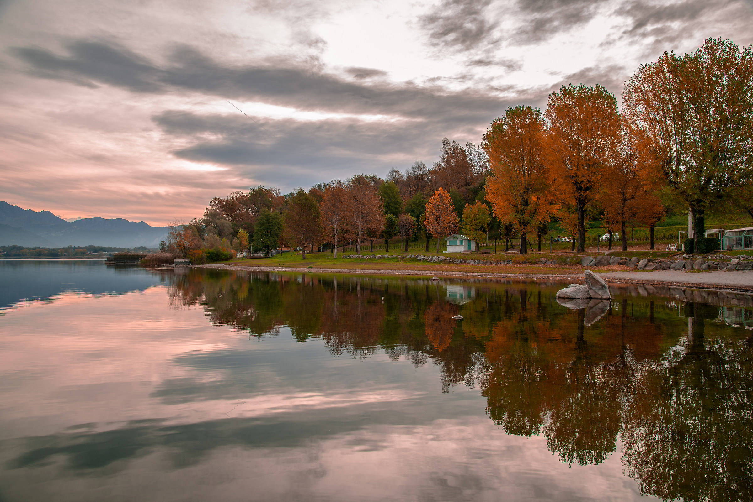 ultimi riflessi d'autunno
