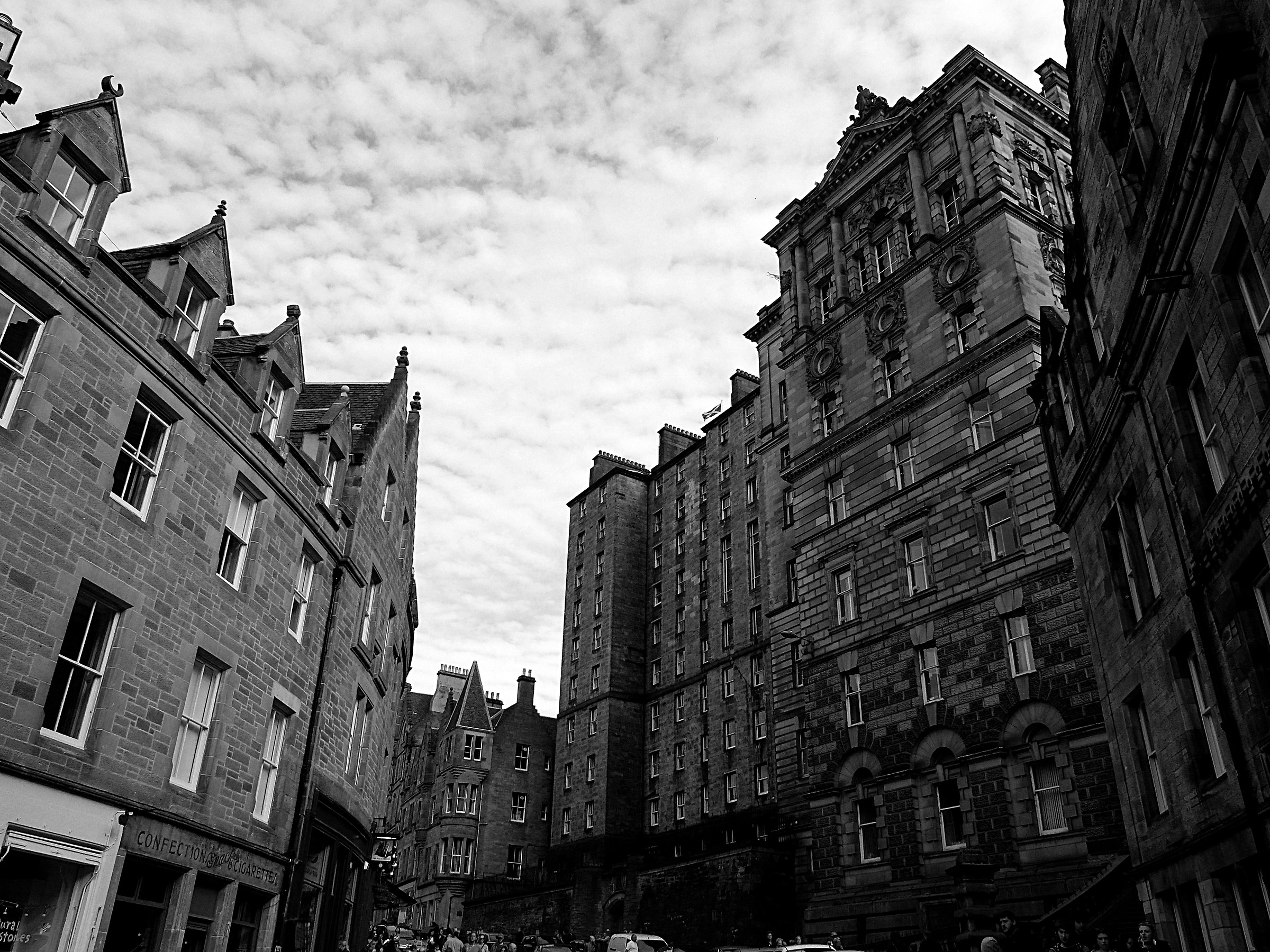 Bricks to Scotland sky