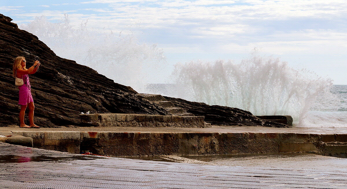 Occhio all'onda bionda!