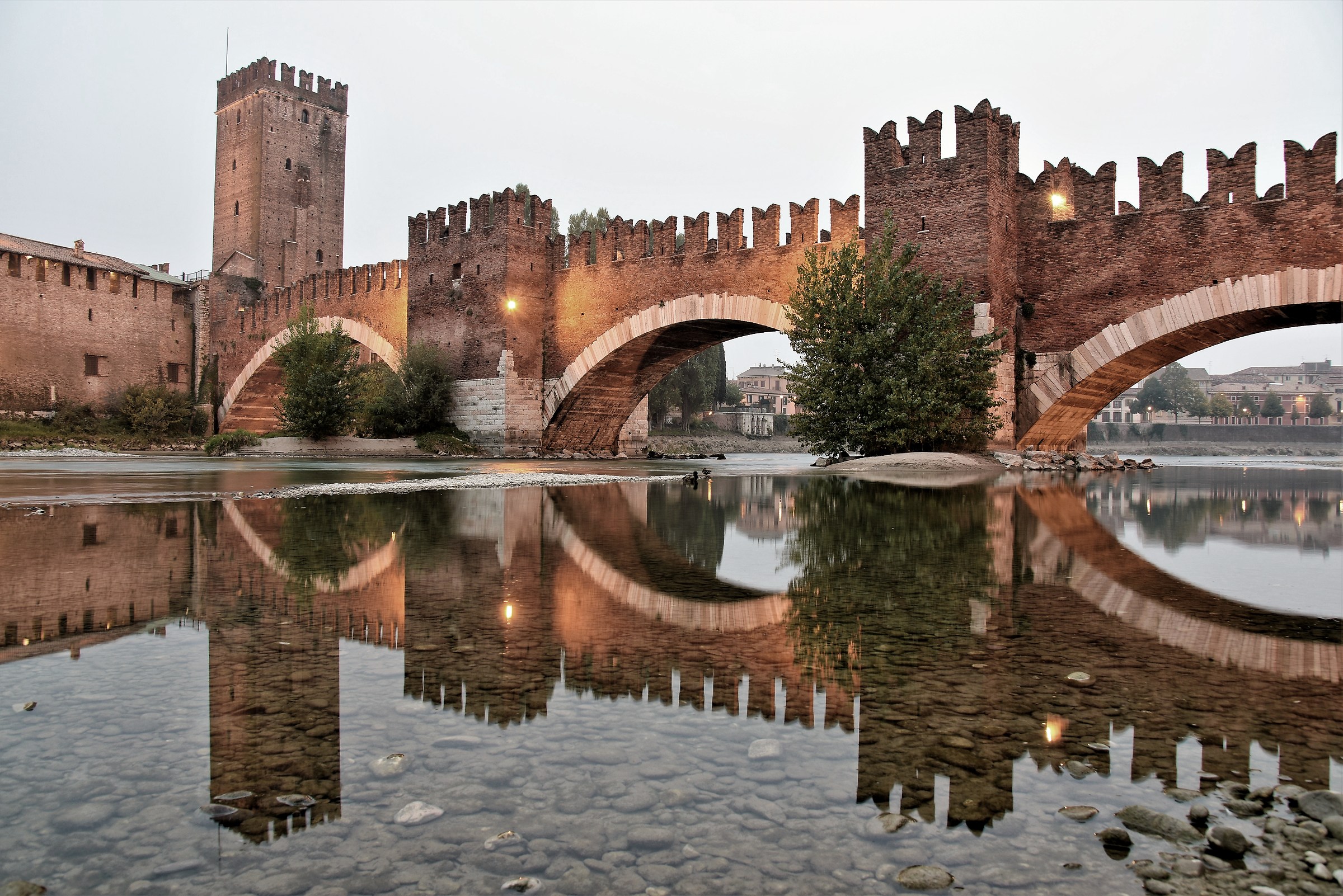Castel Vecchio Reflected