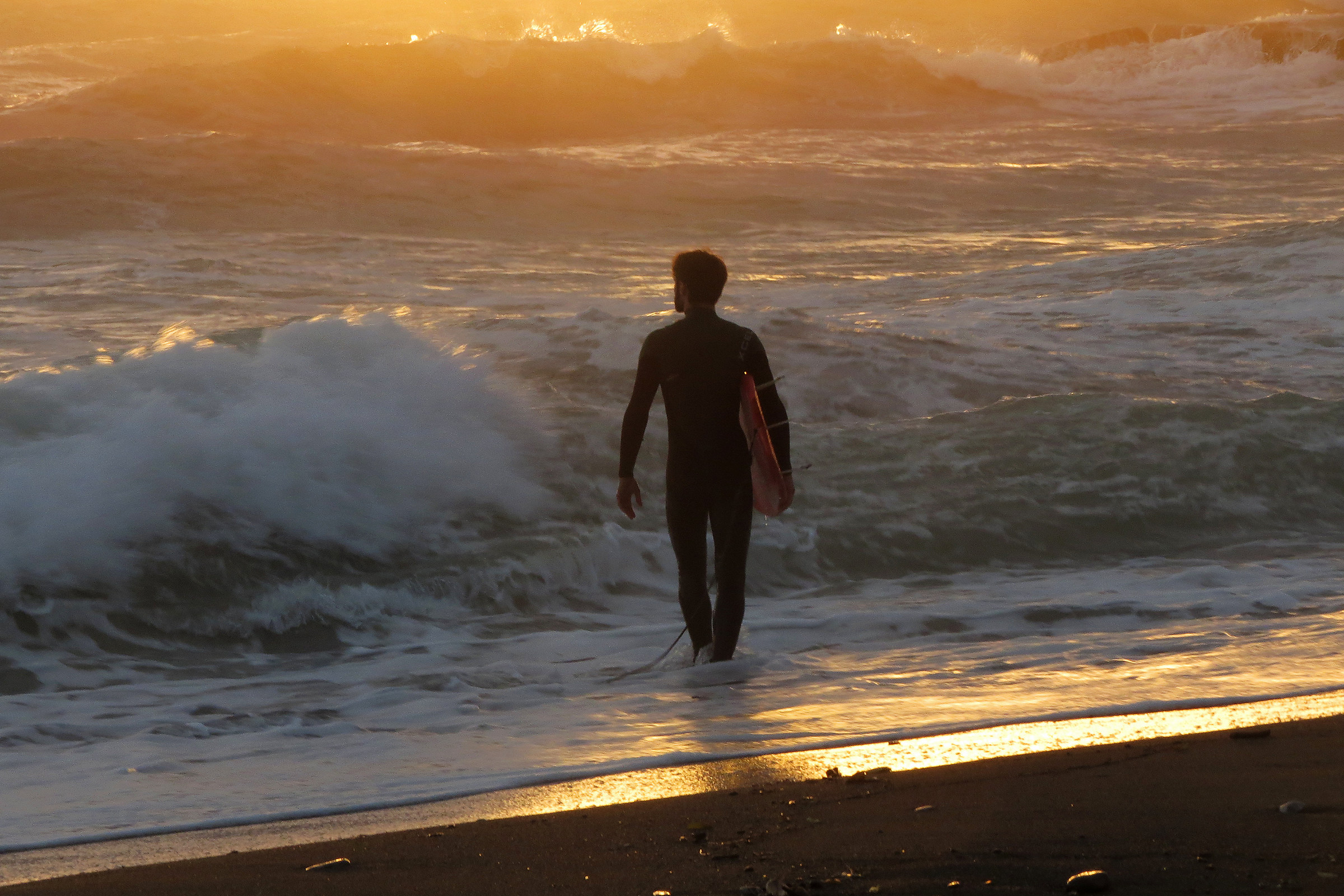Ready to challenge the waves