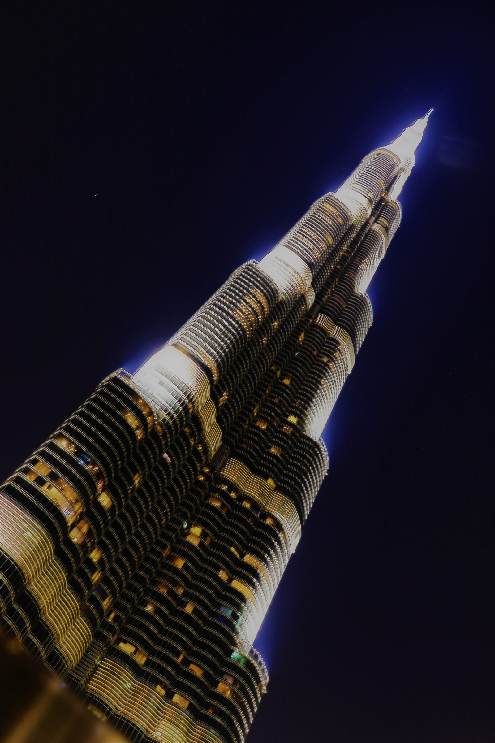 Burj Khalifa, the tallest skyscraper in the world, 830mt