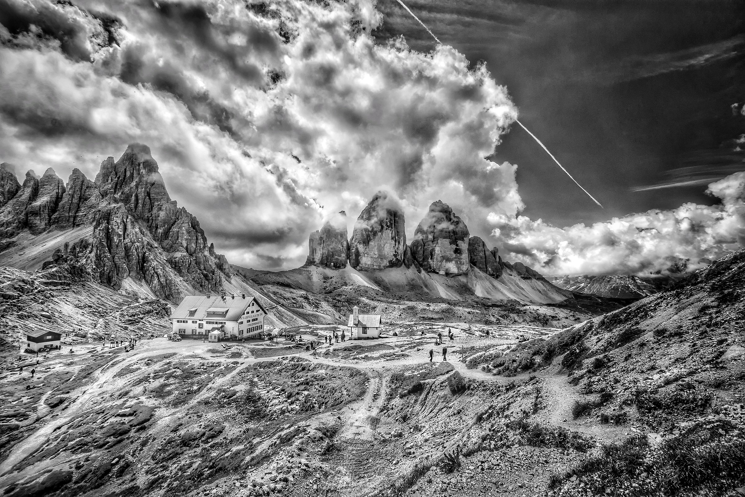 Rifugio Locatelli e le tre Cime