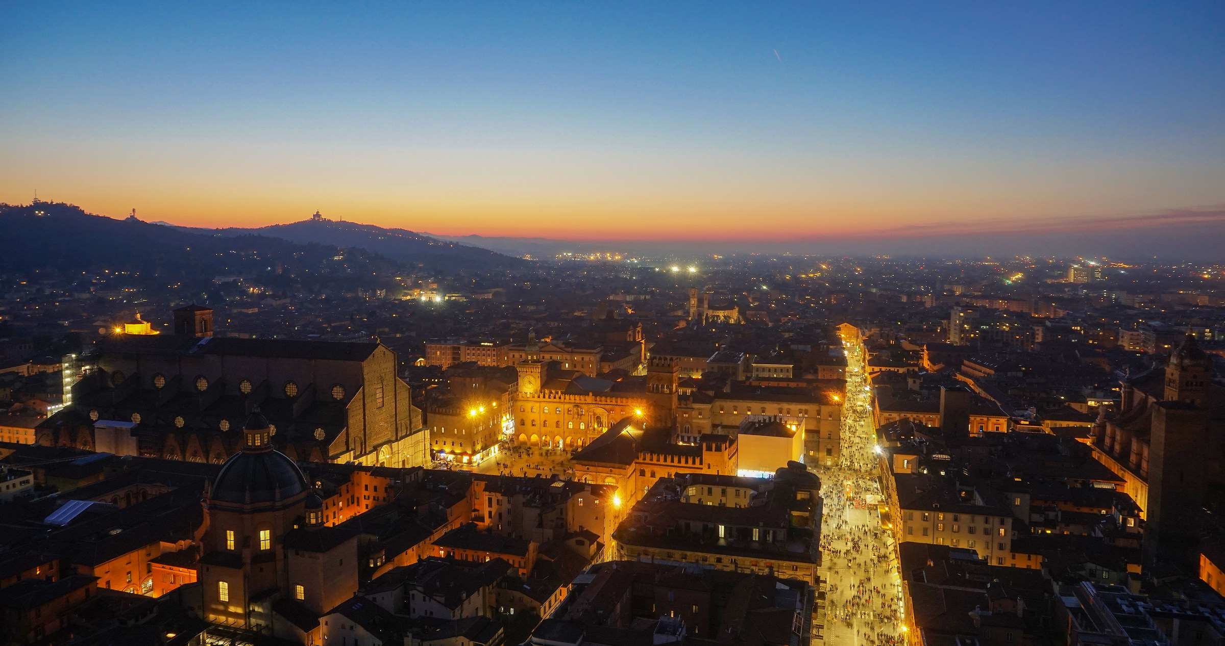 Vista dalla Torre degli Asinelli