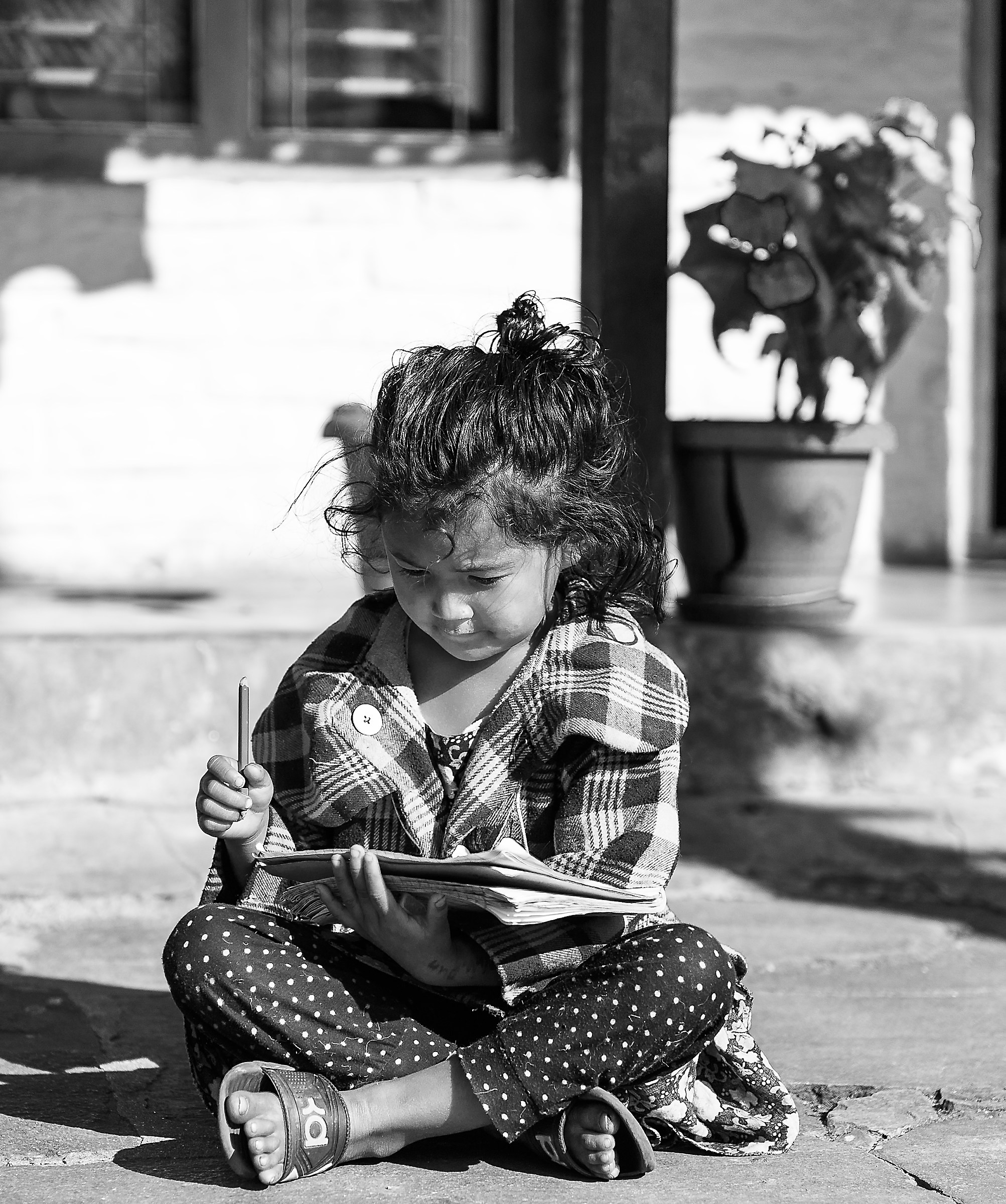 Nepalese little girl