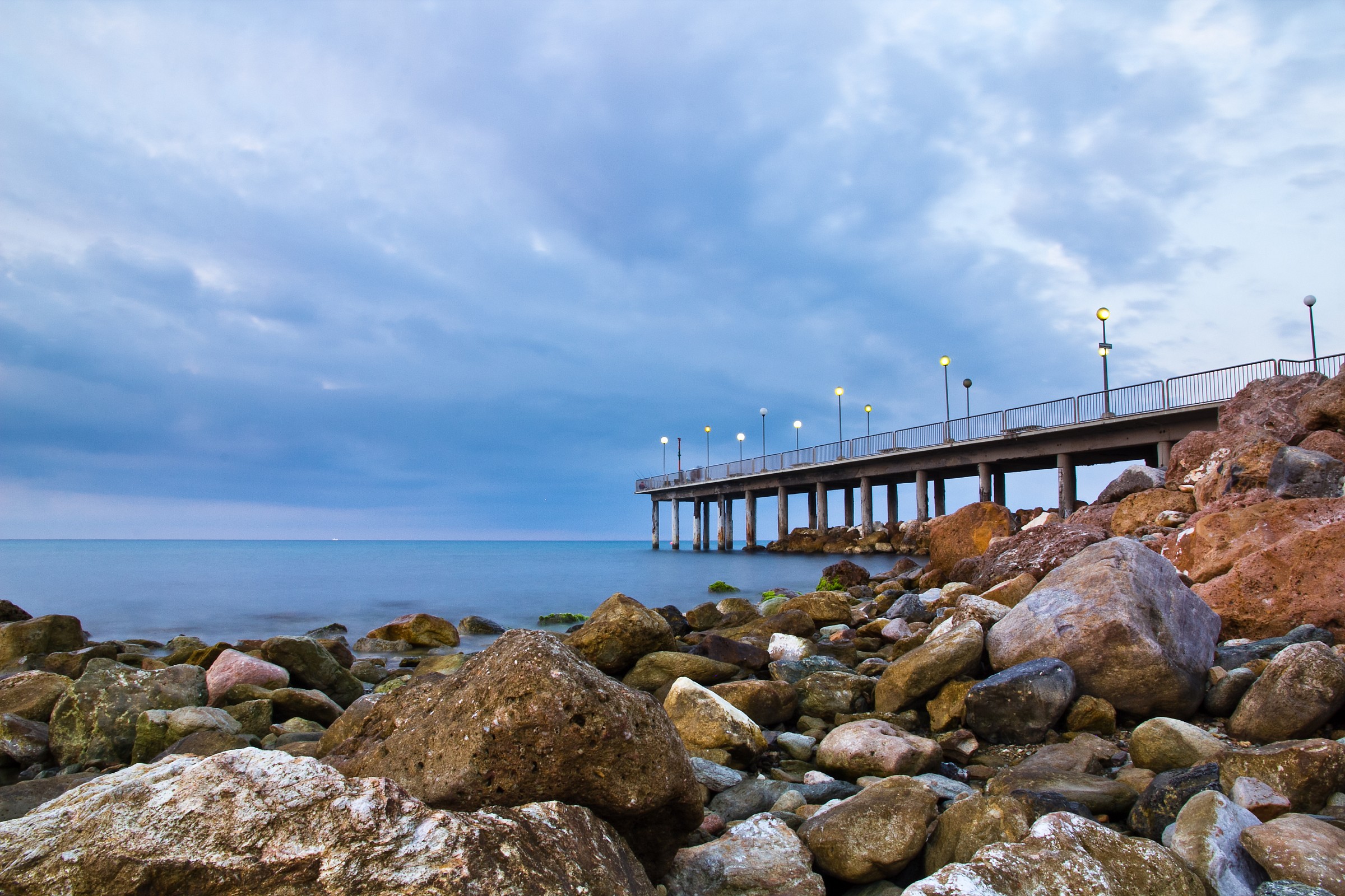 waiting for the sunrise