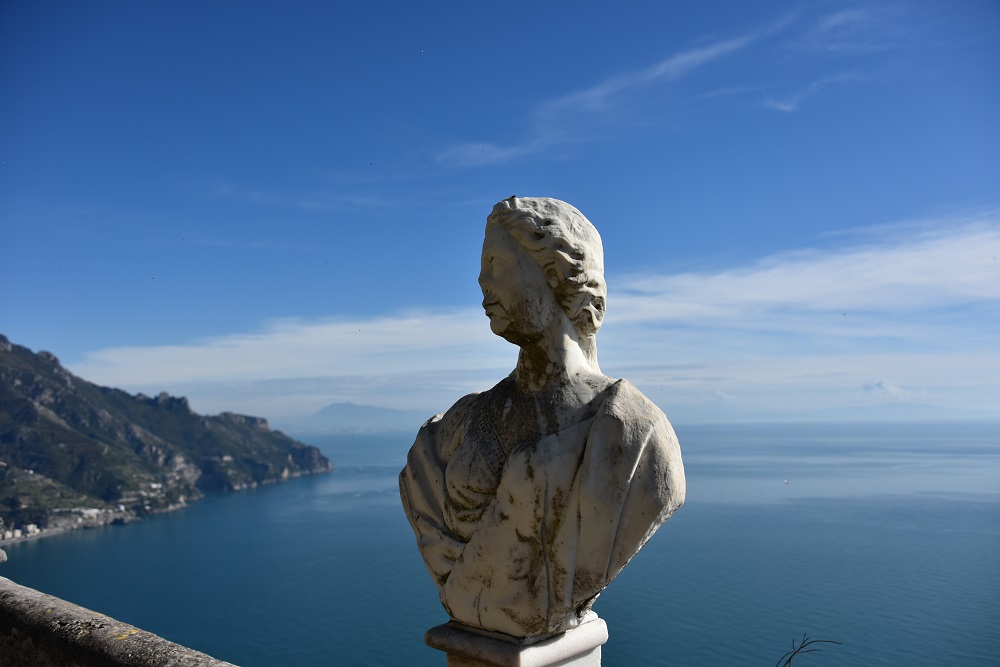Il terrazzo dell'Infinito.Villa Cimbrone.Ravello.
