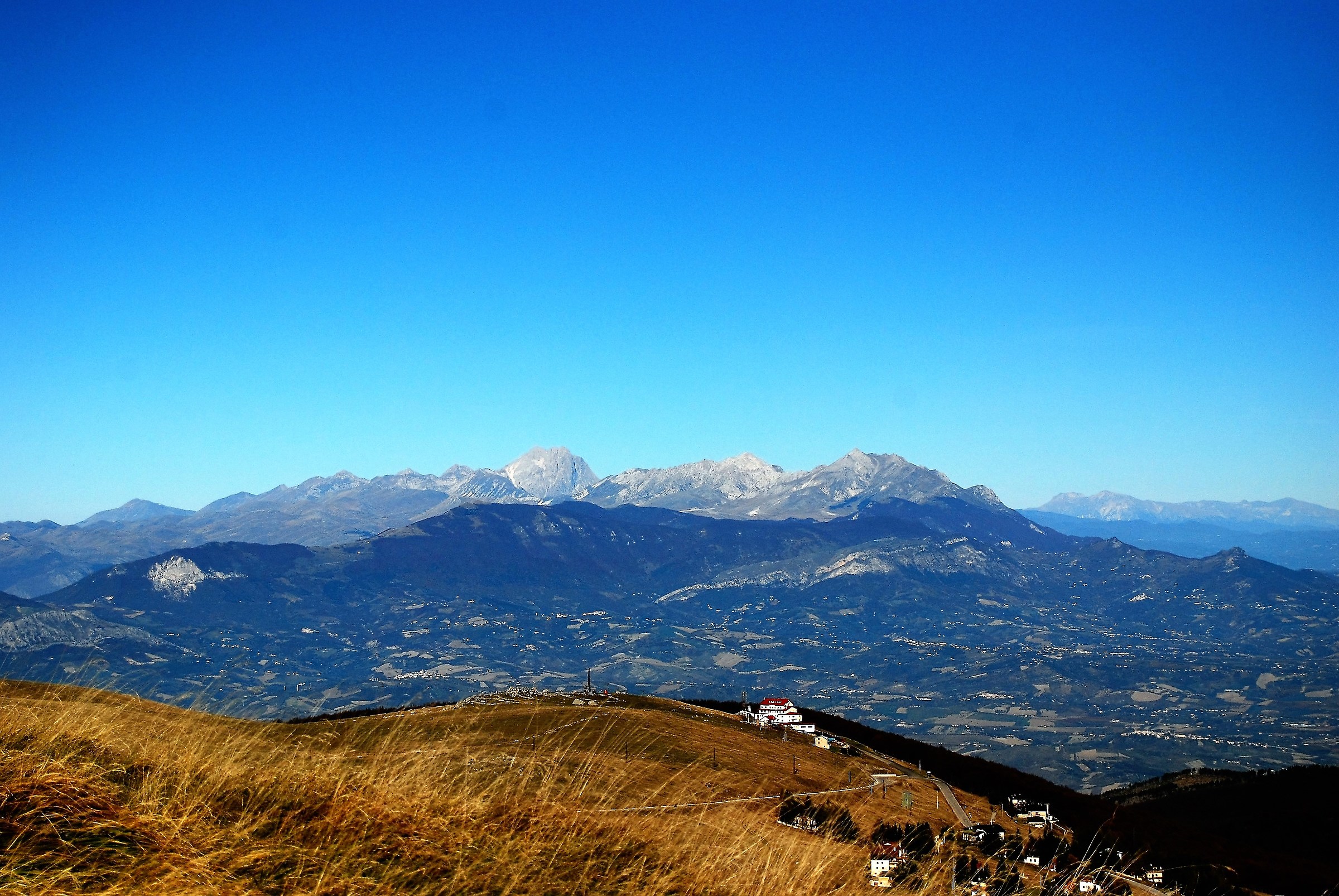 Panorama sul Gran sasso