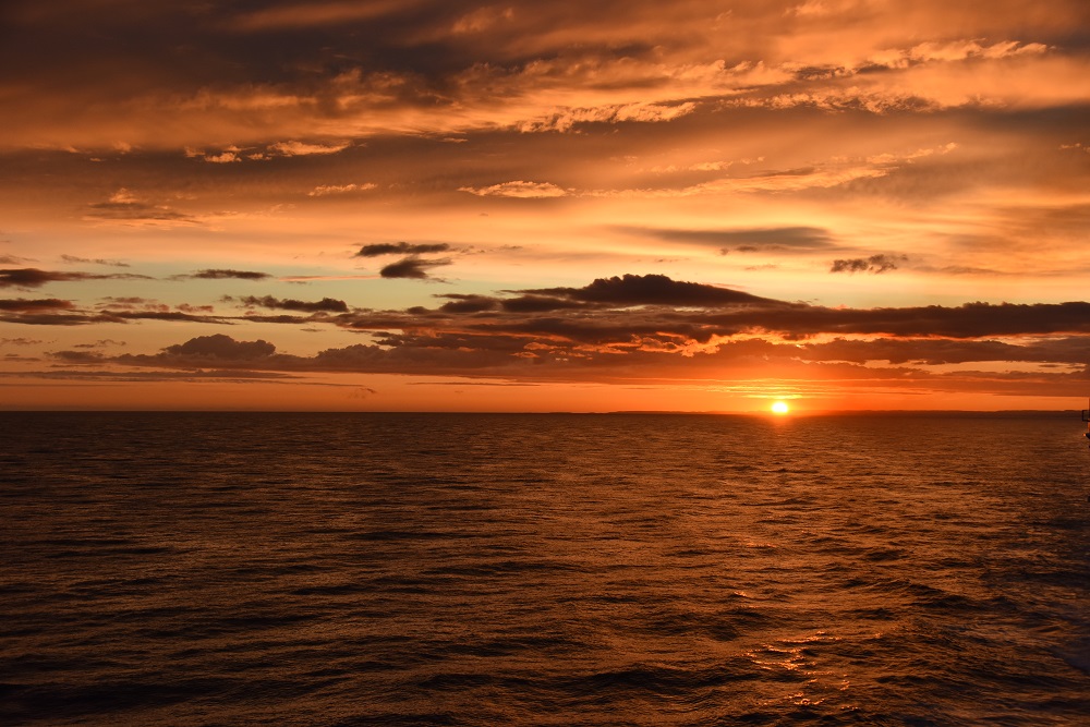 Tramonto sul Baltico