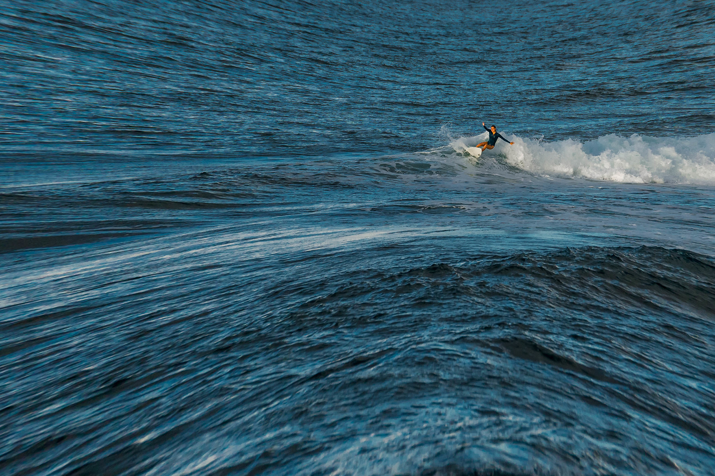 into the blue..................