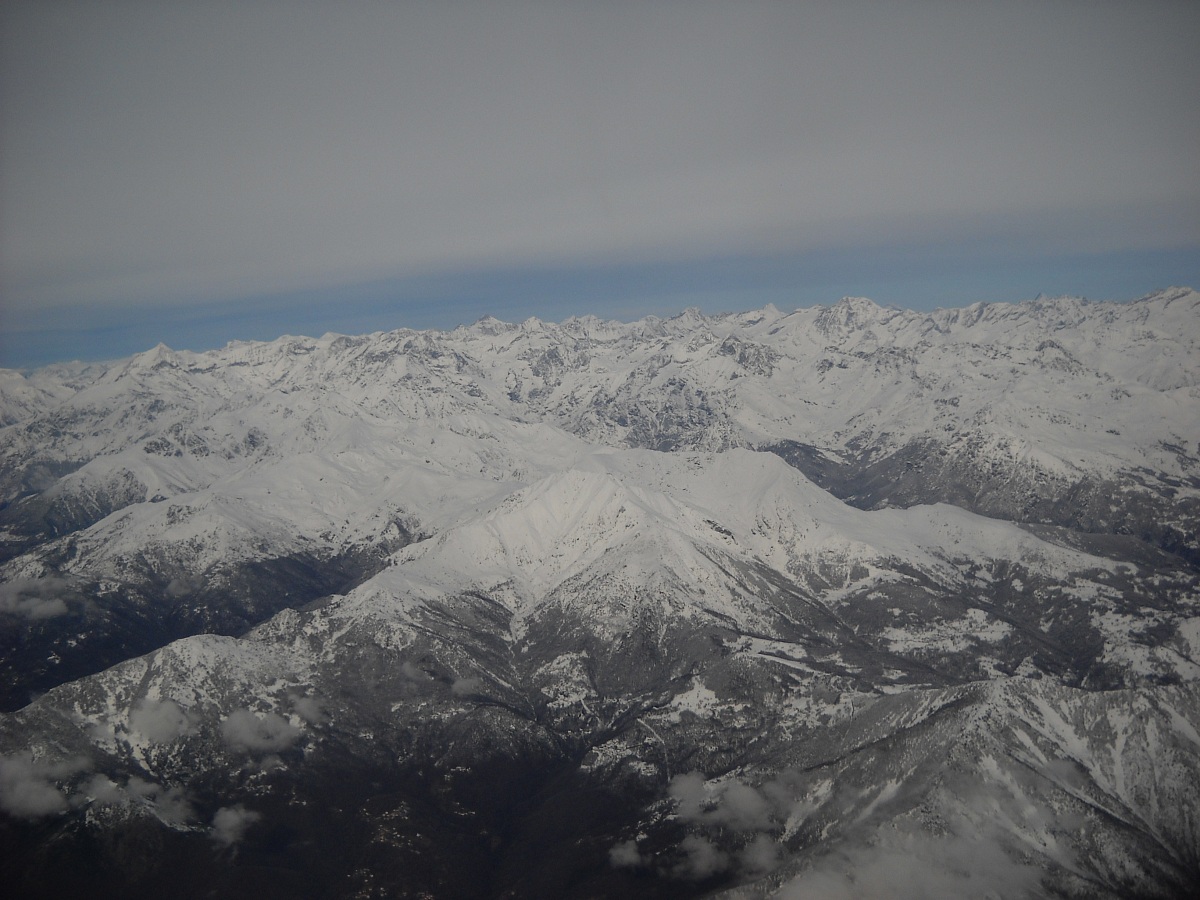 Aerial view of the Alps 2