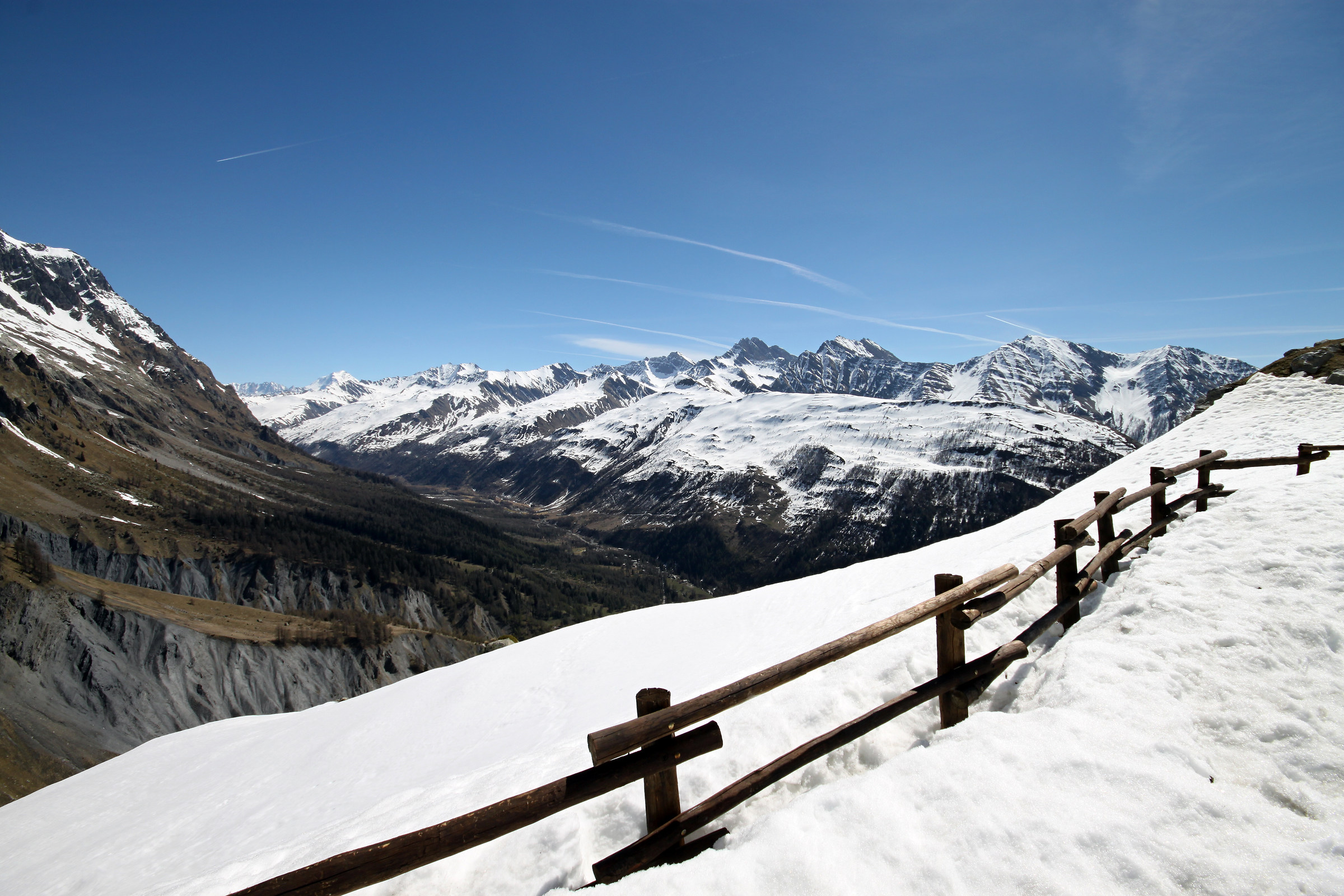 Panorama from Mont Blanc