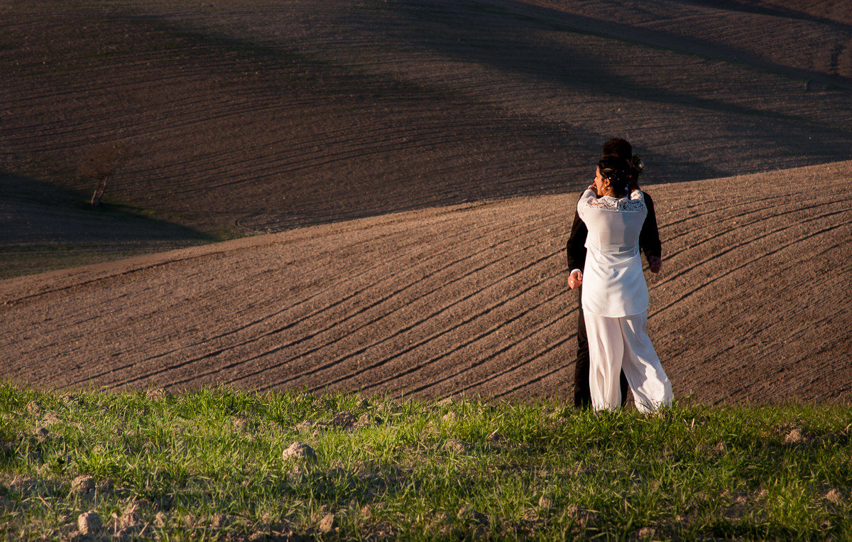 The spouses suddenly ...