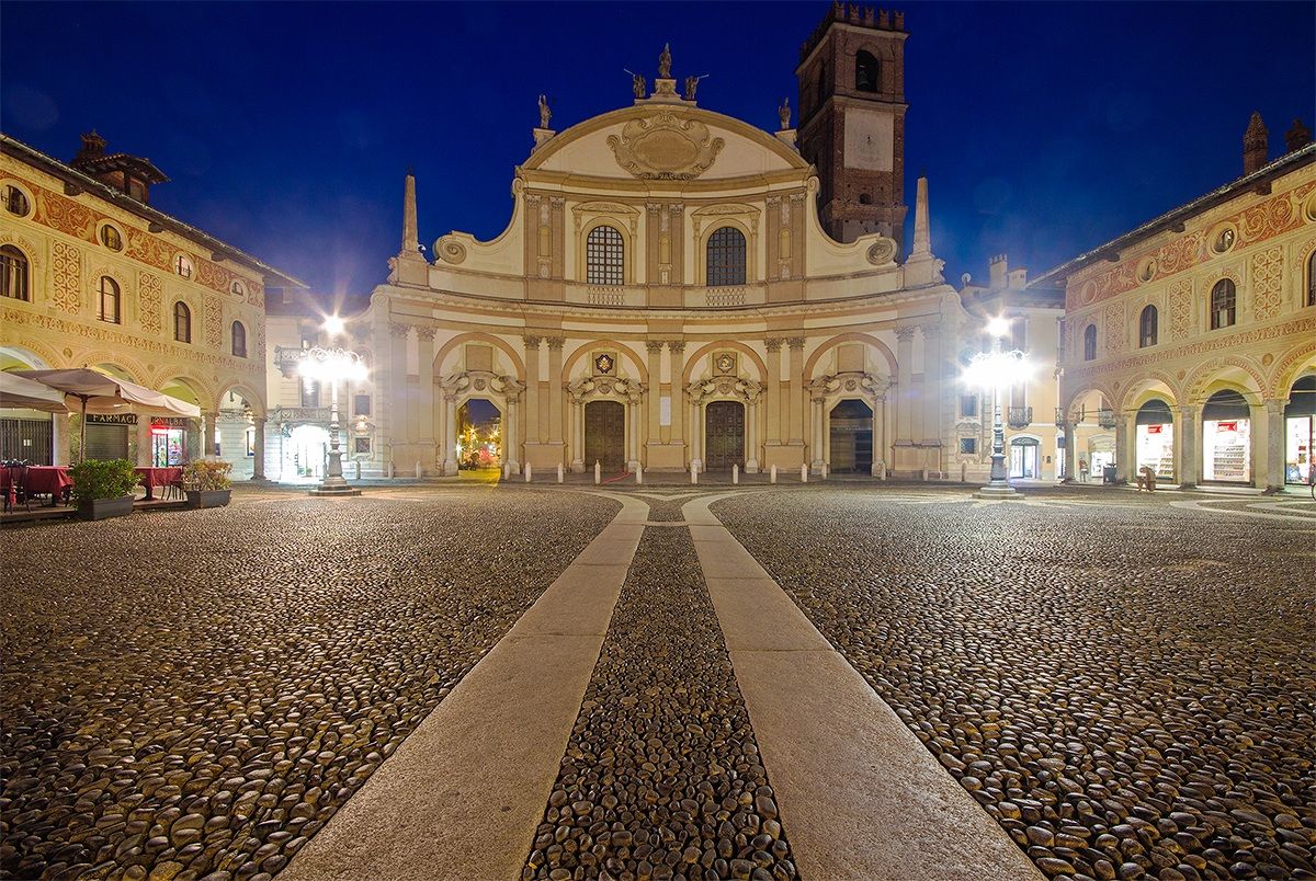 Piazza Ducale in Vigevano (pv)
