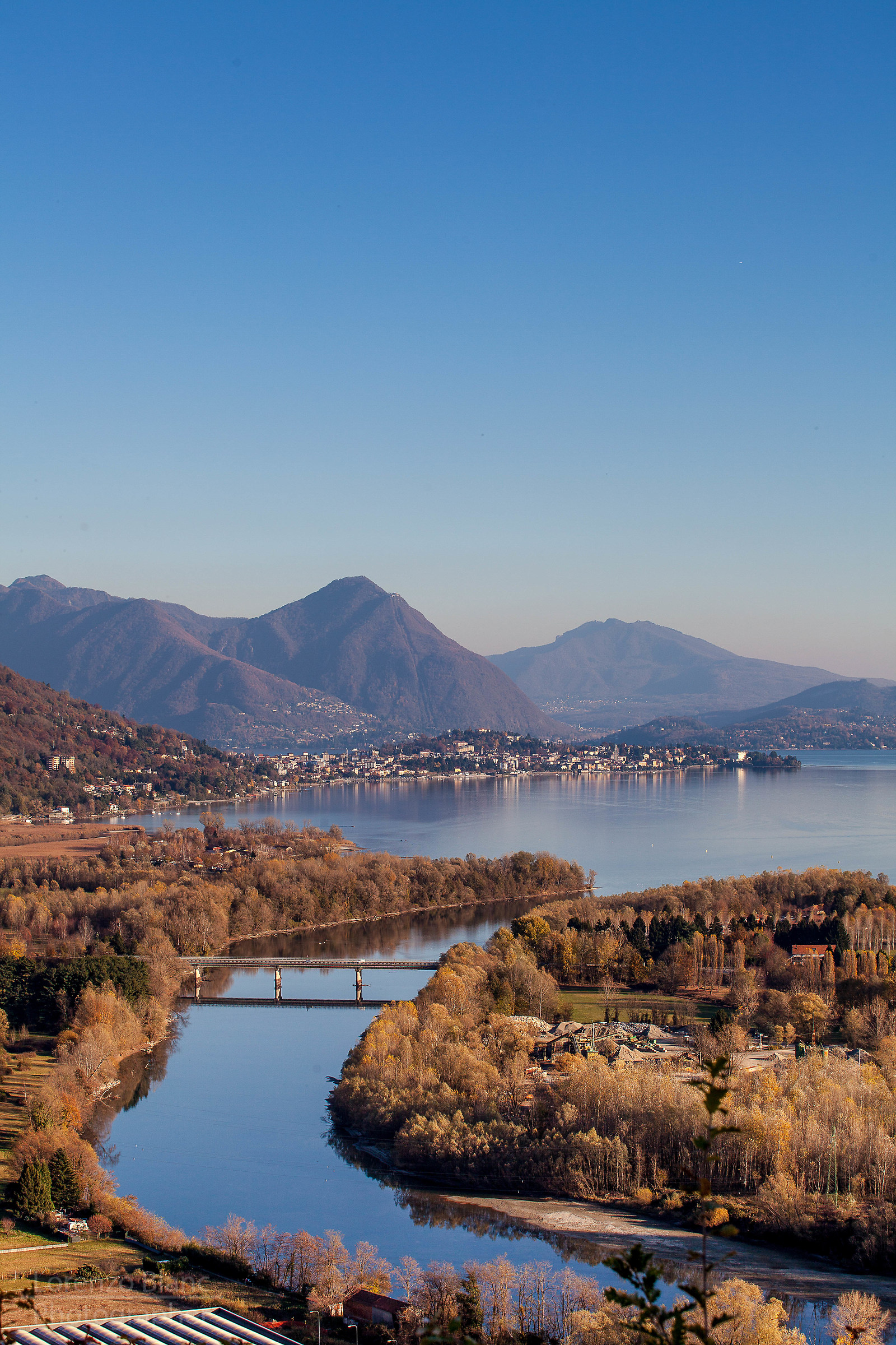 Fiume Toce e Lago Maggiore