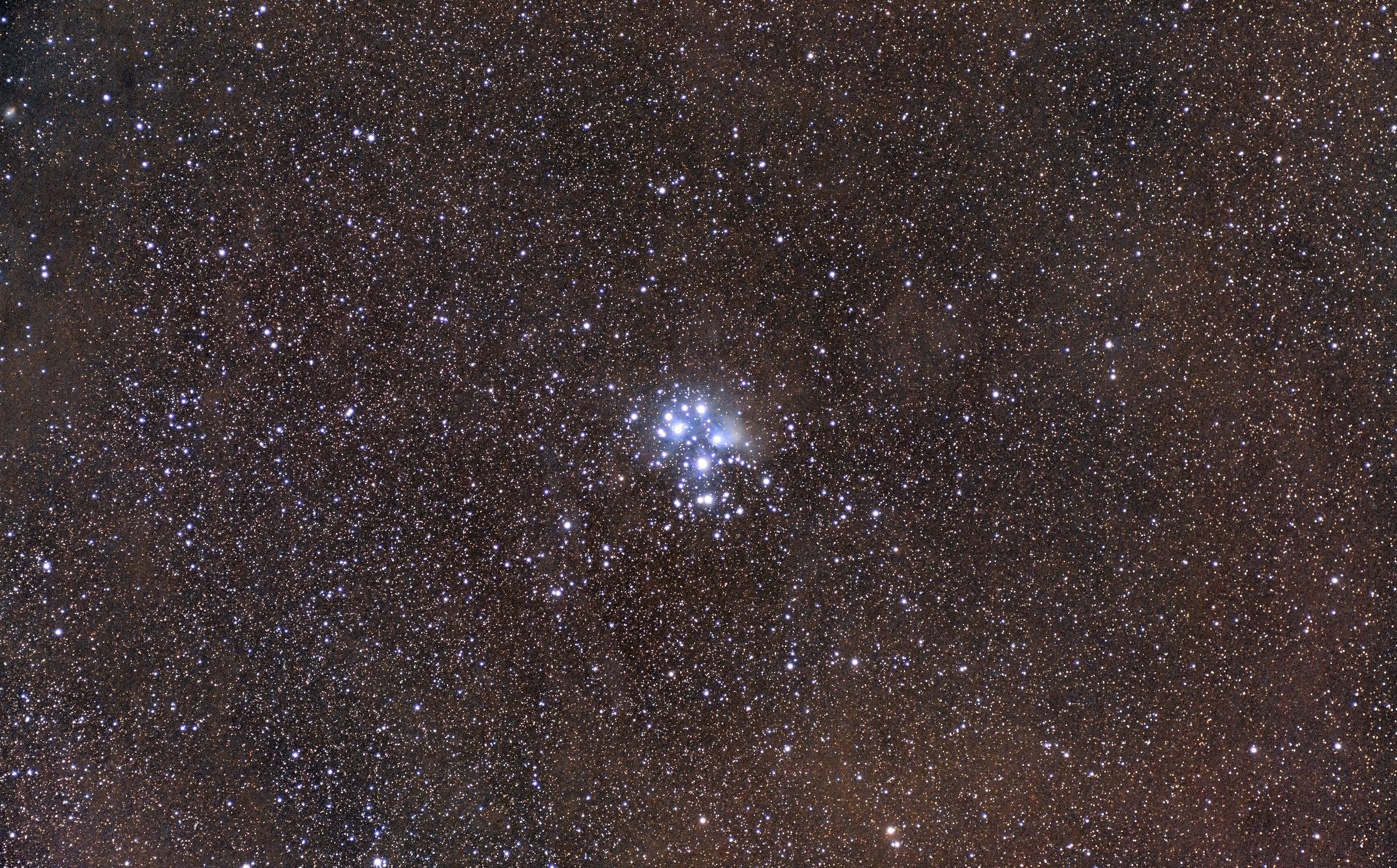 Pleiades at 90mm