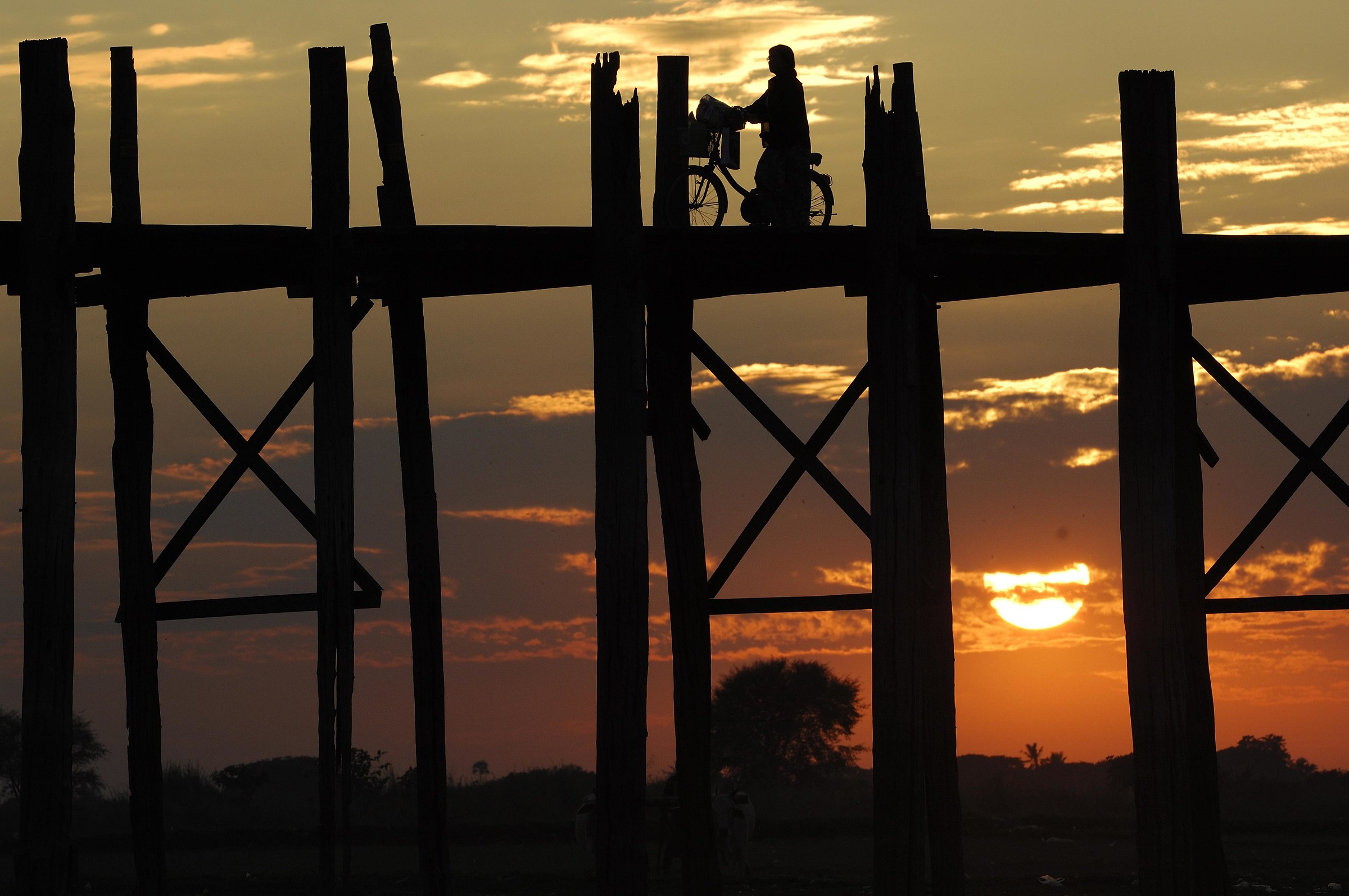 ponte U Bein Birmania