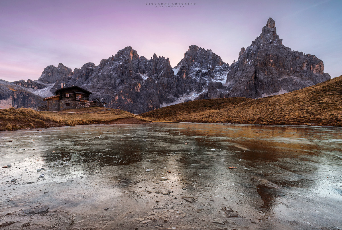 Le Pale di S. Martino all'alba