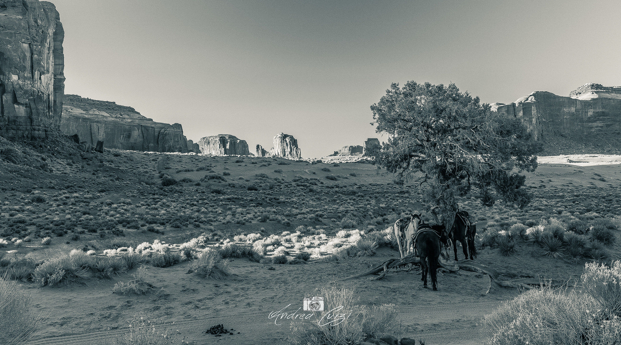 Cavalcare sulla Monument Valley