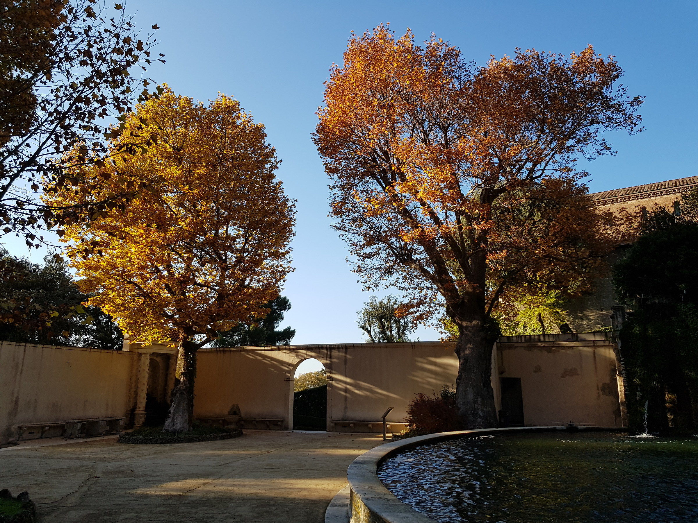 Autunno a Villa d'este