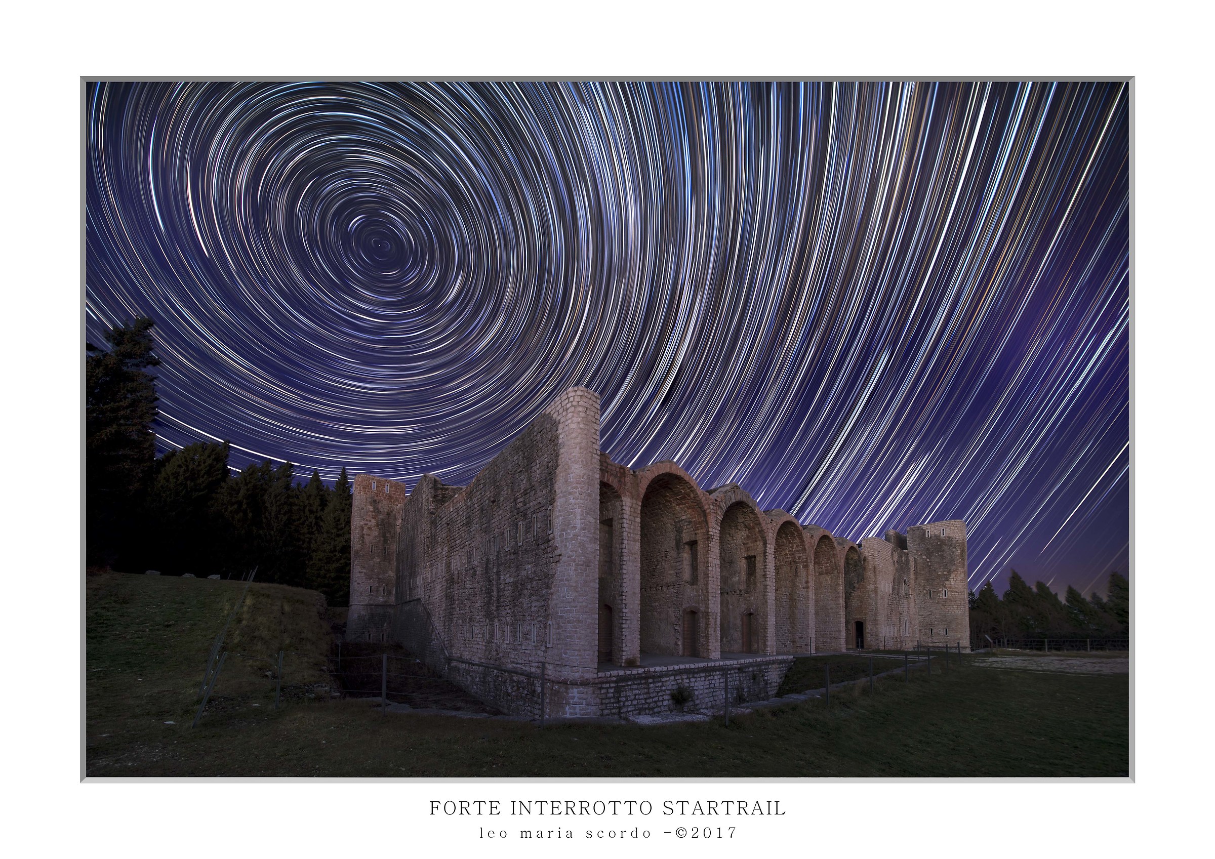 Startrail Strong Interrupted