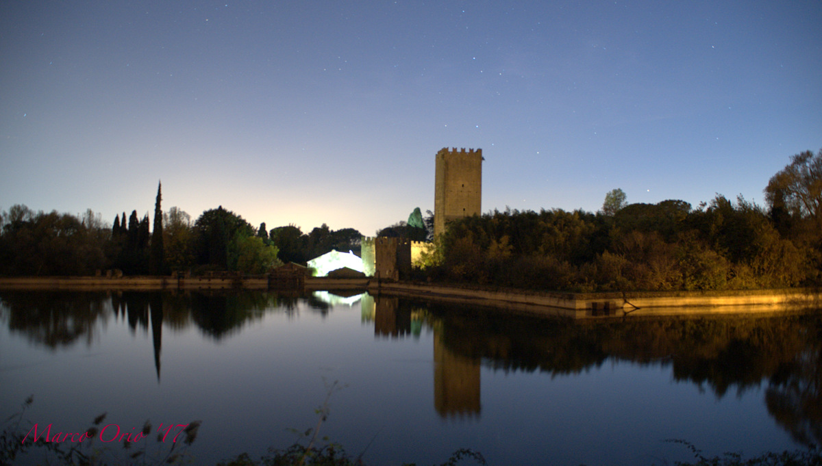 Blue Hour in Ninfa !!