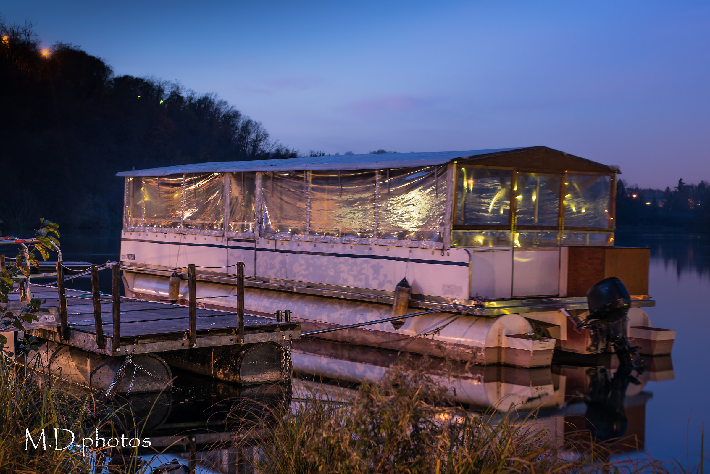 Battello a fare la nanna