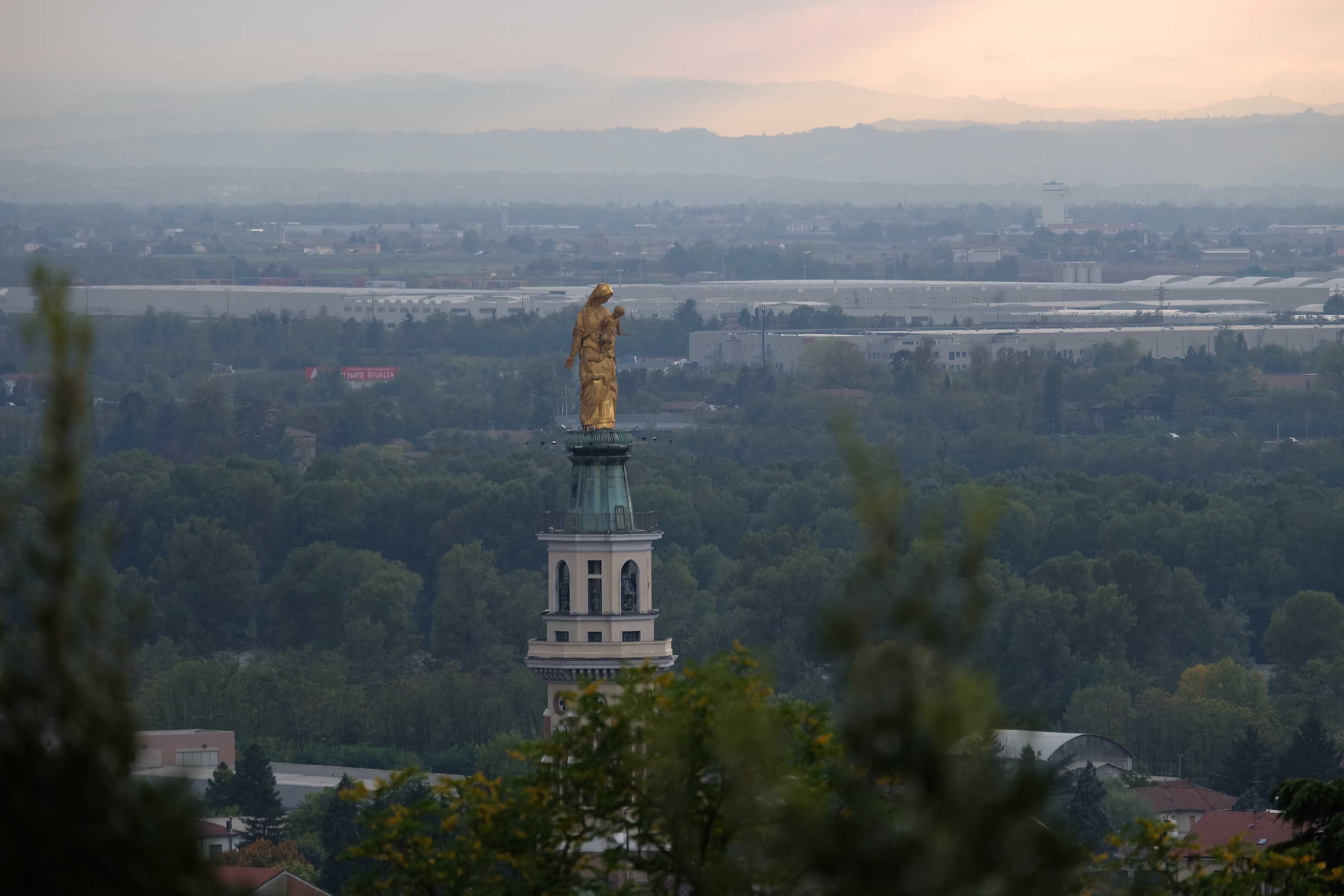the Madonna della Guardia