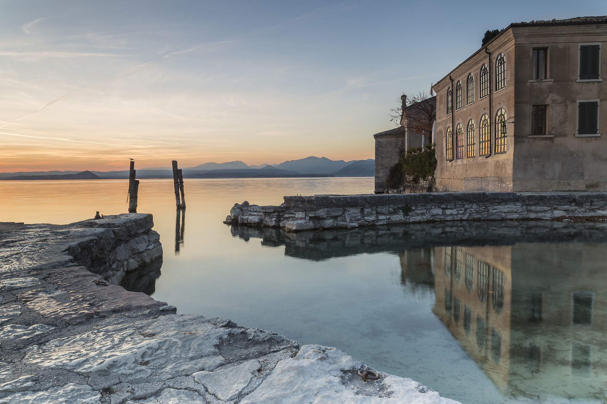 Punta San Vigilio al tramonto