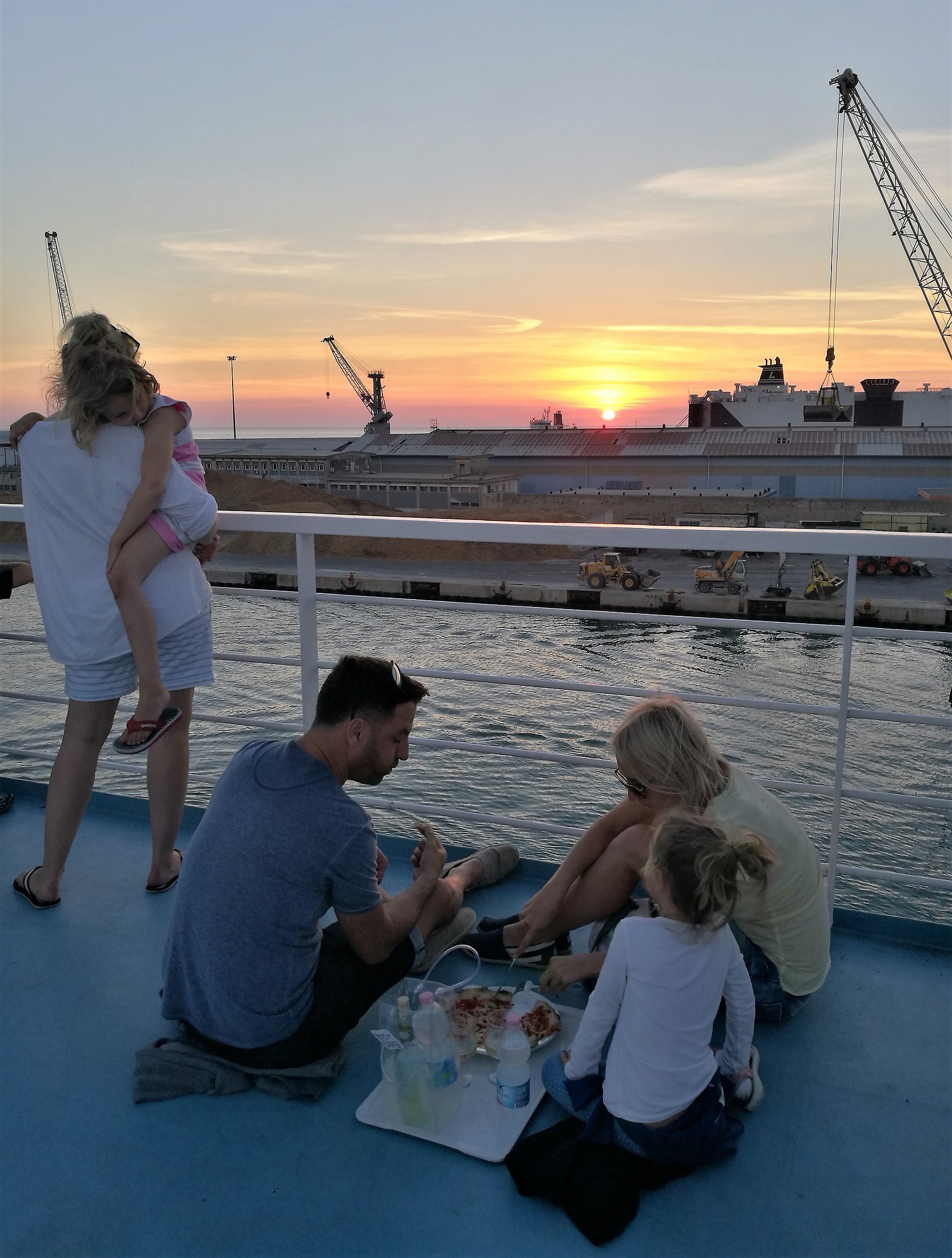 In attesa di salpare