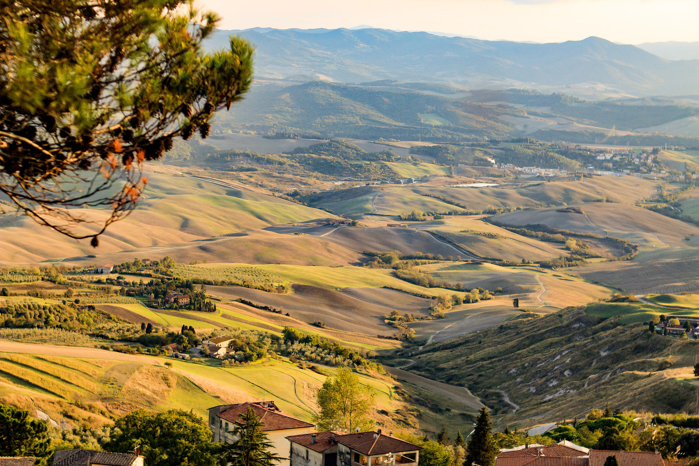 The Cecina Valley from Volterra