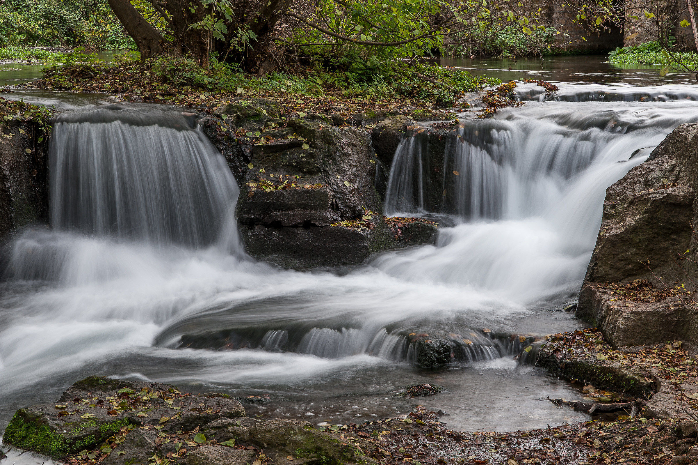 Vejo Park-Waterfall Treja River (1st jump)