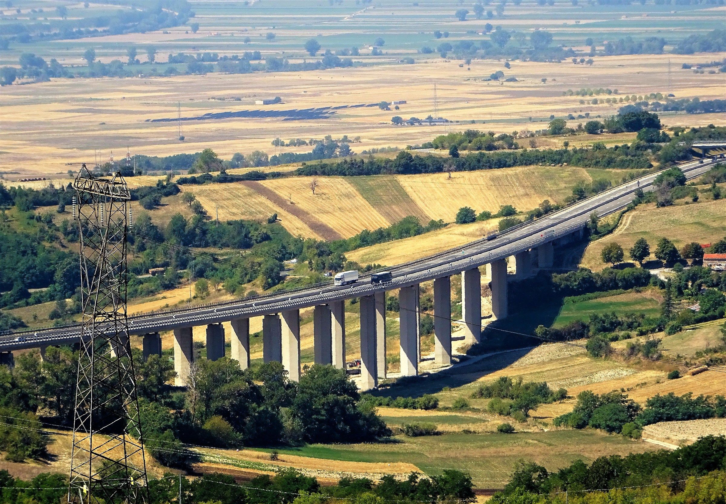 Motorway A25 - Viaduct Collarmels (aq)