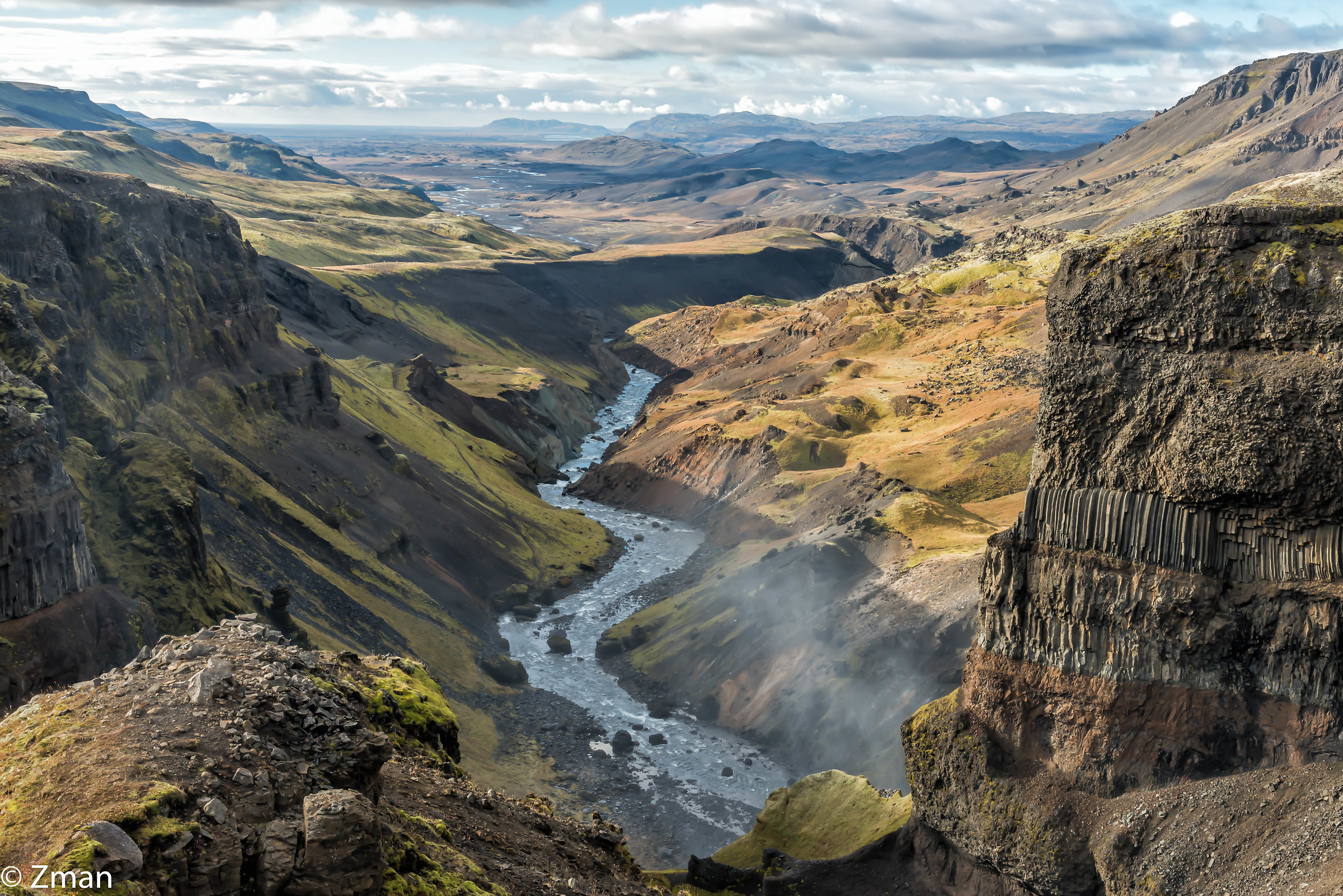 Haifoss Canyon