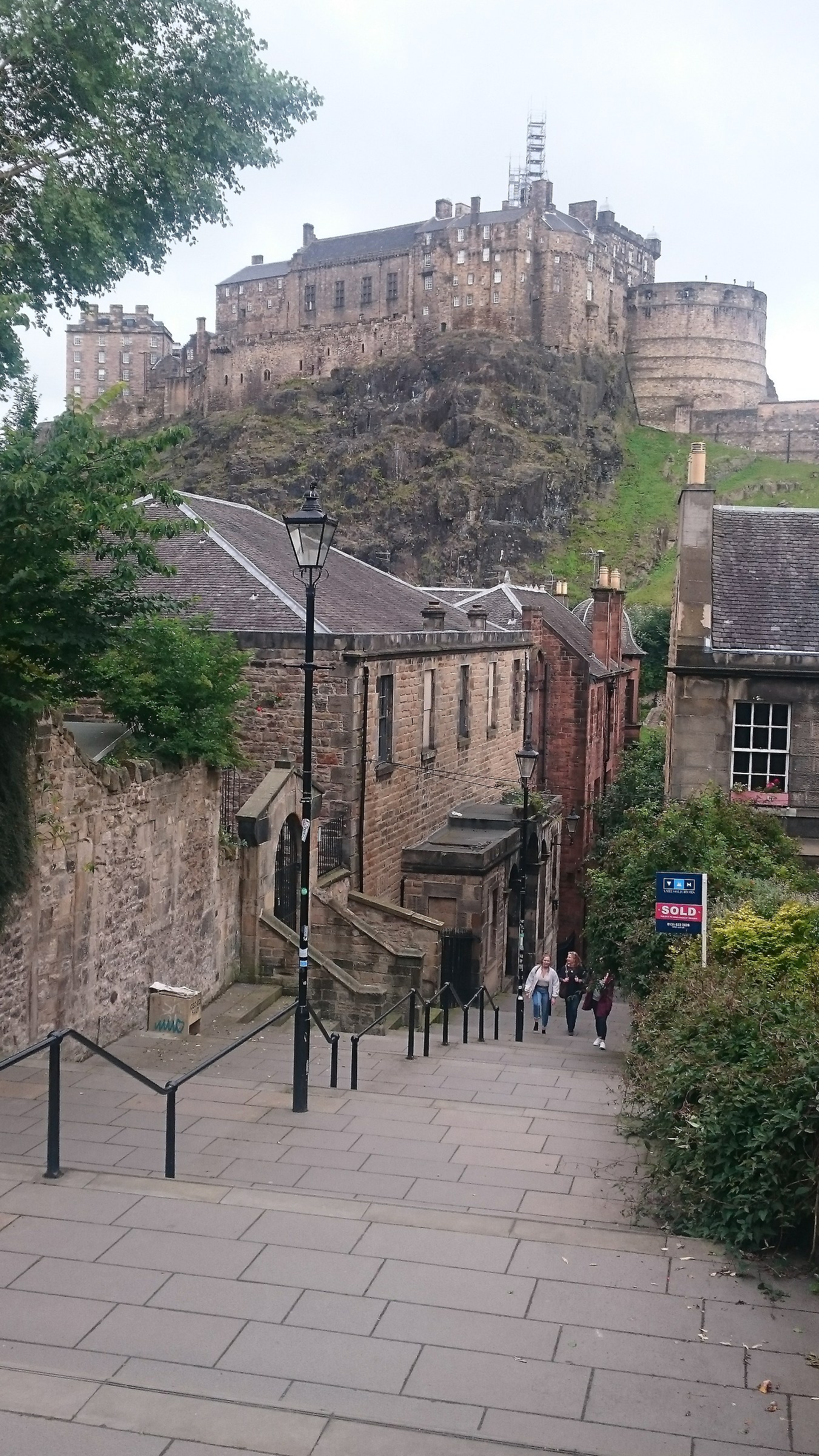 il castello ad edimburgo