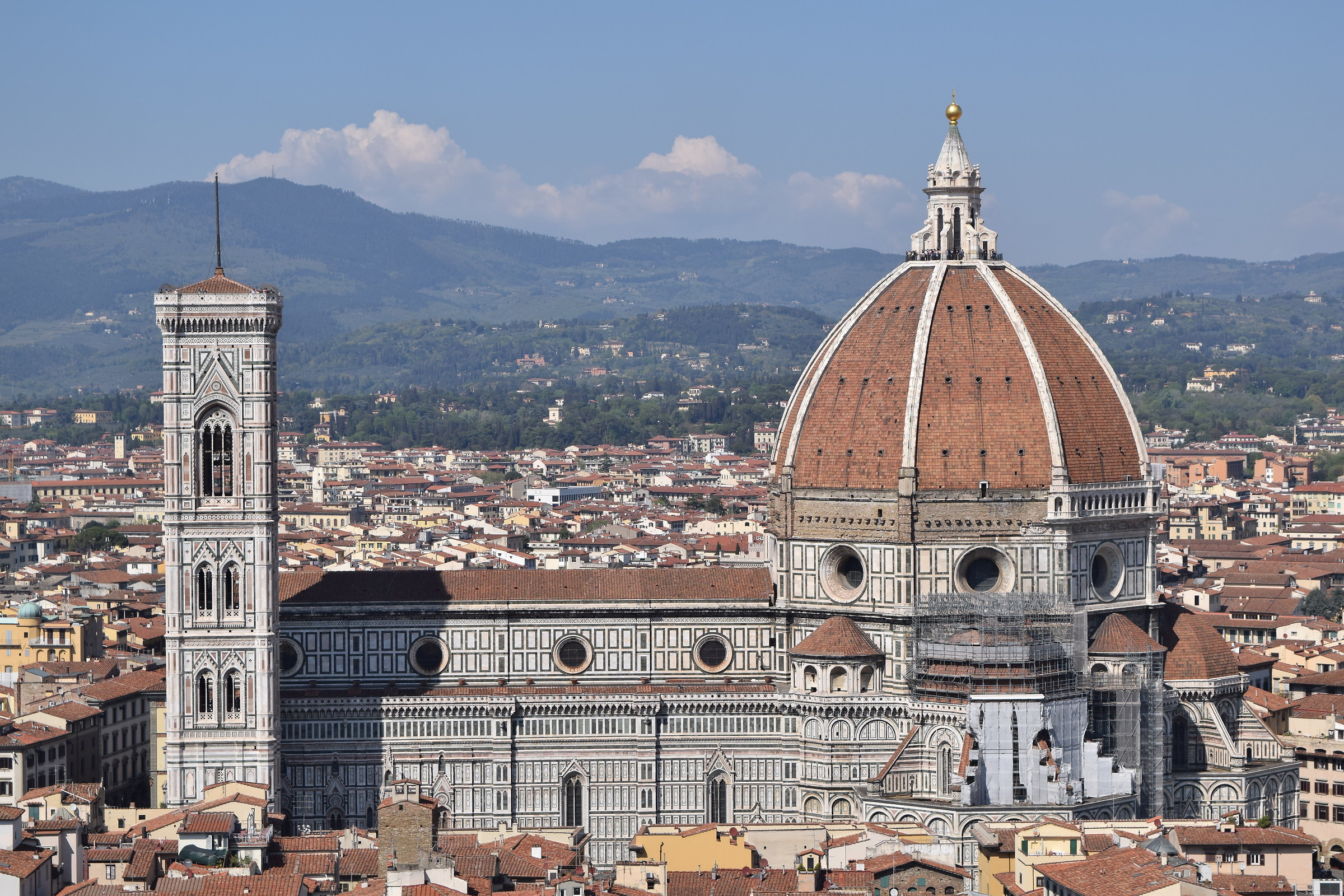 Duomo visto dalla torre di Palazzo Vecchio