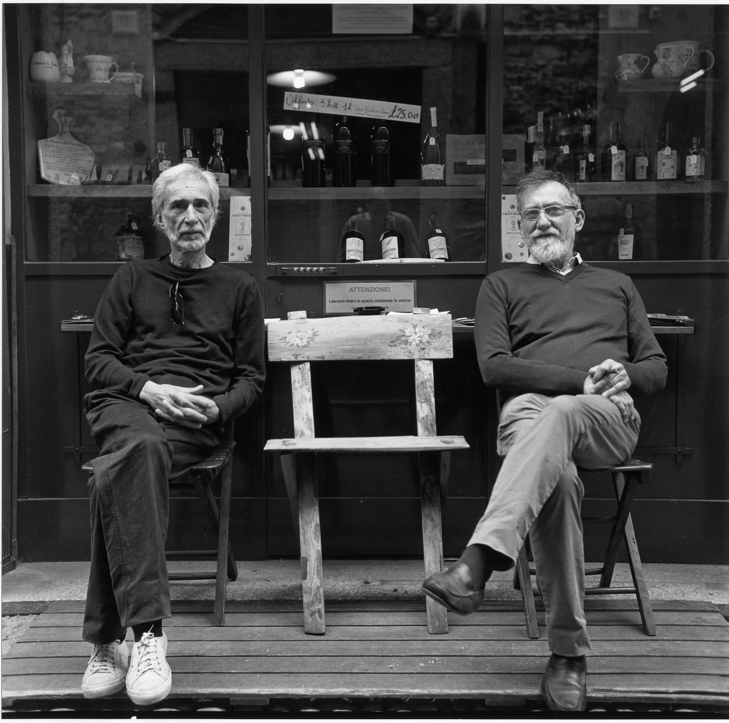 Nicola and Glauco retired merchants